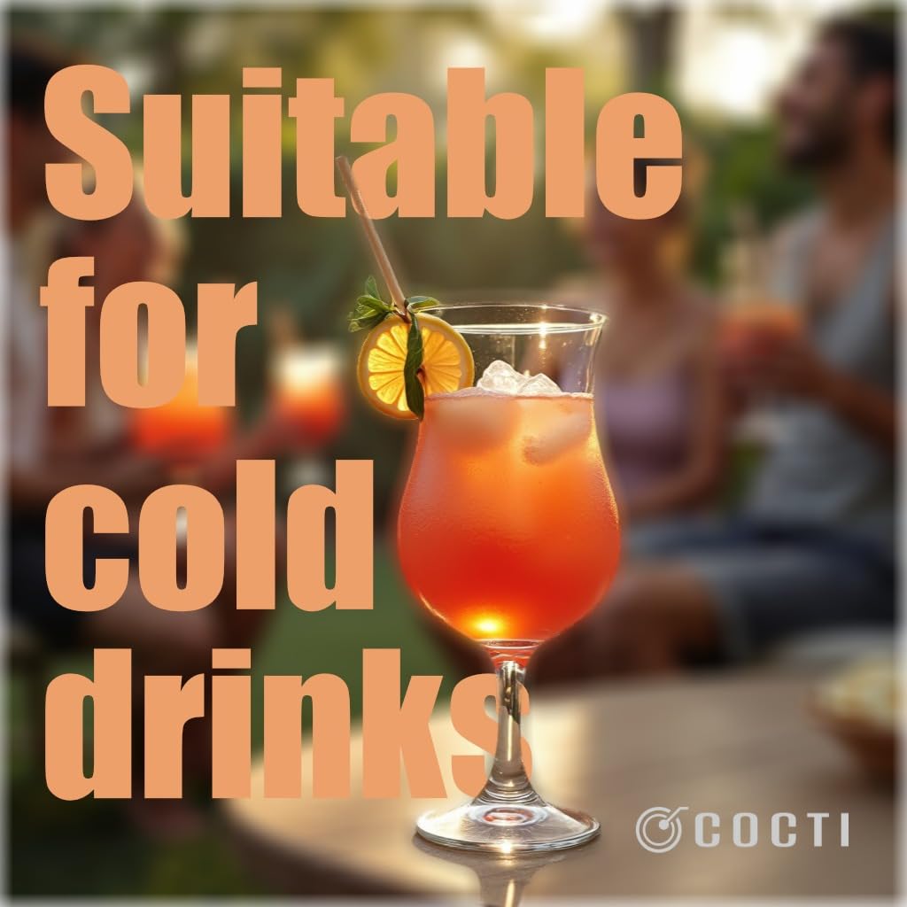 Cannucce Da Cocktail Sparkle A Forma Di Sirena – Iridescenti, Biodegradabili, 19,7 Cm – Confezione 100 Pezzi - 3