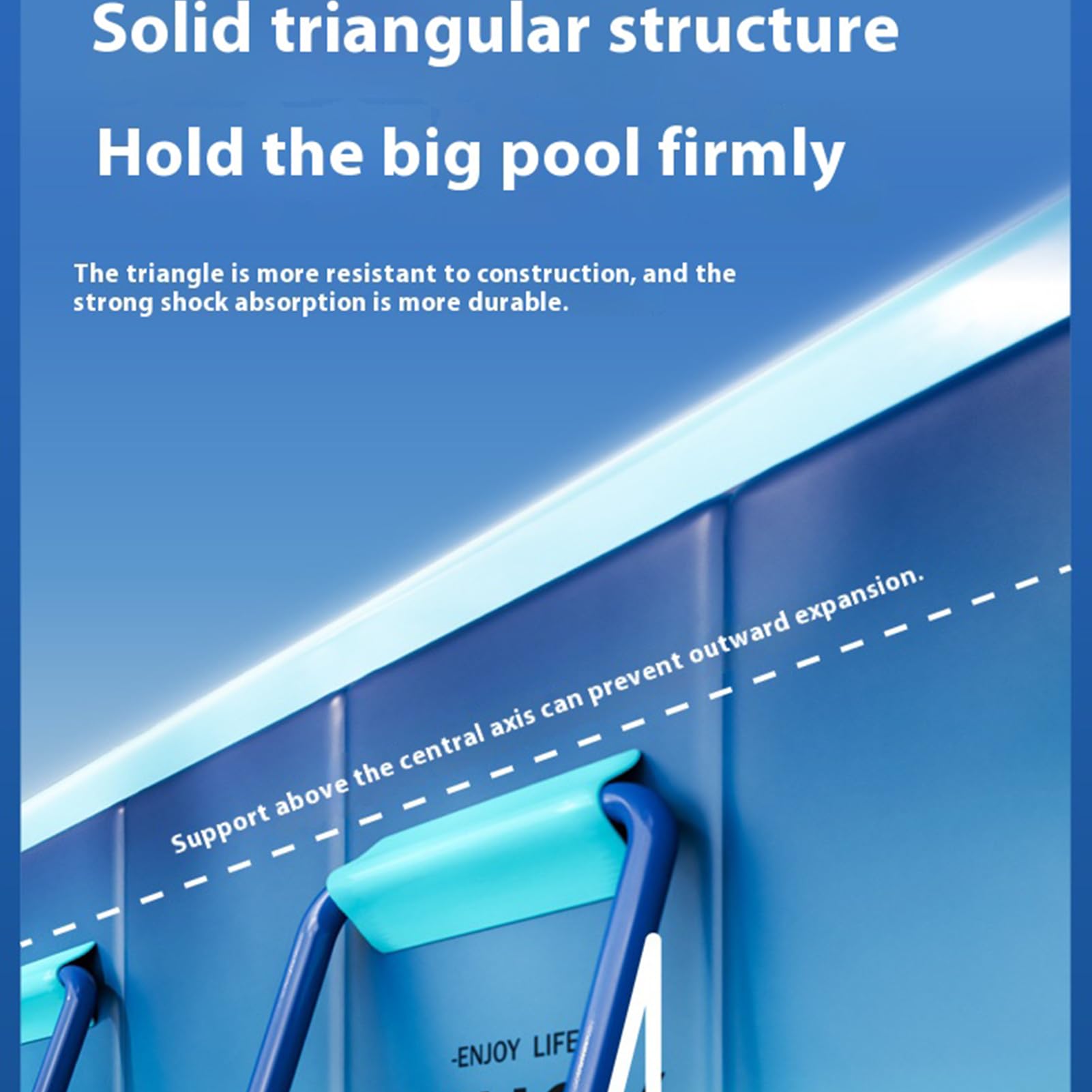 Piscina Plegable, No Es Necesario Inflarla: Se Instala En 1 Segundo | Piscina Doméstica Grande, Para Niños, Adultos, Perros Y Mascotas | Viene Con Tapón De . Estructura Robusta De 4 Capas.