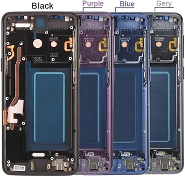SHOWGOOD Amoled Samsung Galaxy S9 ディスプレイ LCD フレーム付き G960 G960F Galaxy S9 Plus G965 G965F LCD ディスプレイ タッチスクリーン デジタイザー アセンブリ S9 Plus フレームなし