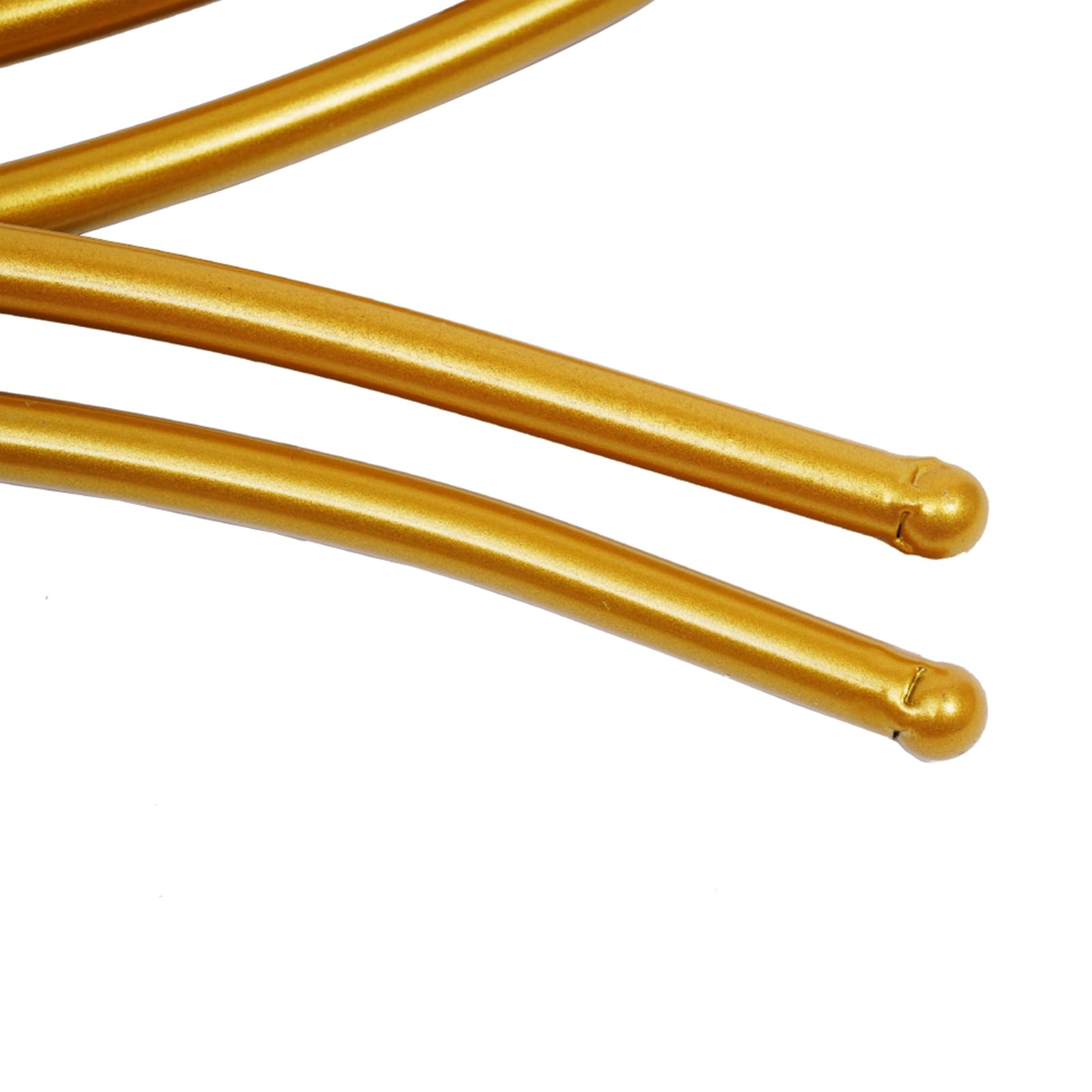 Soporte para tartas de 80 cm, soporte para tartas de boda, anillo de boda, arco de fondo, círculo, arco de boda (dorado)