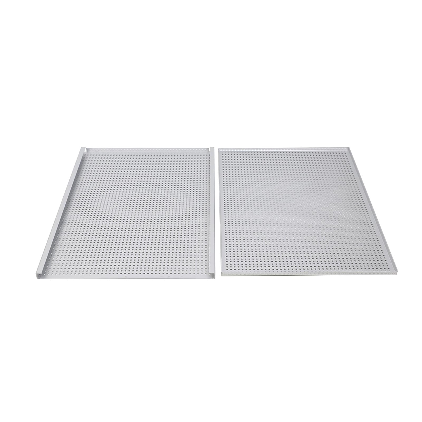 Tsophreniq Of 2 Nonstick Perforated Baking Pans for Puff Pastries and Meat Dessert Oven Tray for Mille Feuille Bakewares Mille Feuille Pans