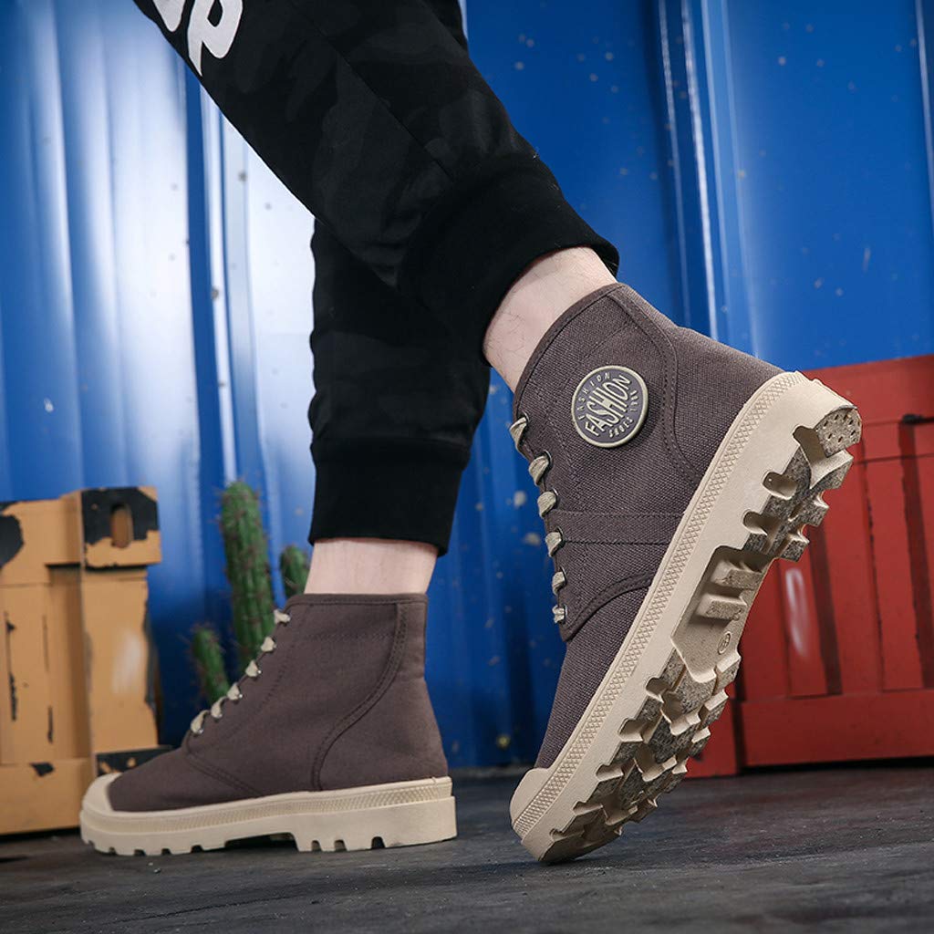 Chaussures De Randonnée Ete Chaussure Toile Couples Femme Et Homme Antidérapant Légère Respirant Confortable Basket Haute Pas Cher A La Mode Sneakers