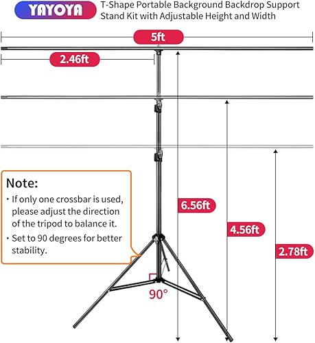 Miniatura 3 de Kit de soporte para telón de fondo de pantalla verde blanco con pantalla verde Chromakey reversible de 5 x 6.5 pies 2 en 1, telón de fondo blanco y