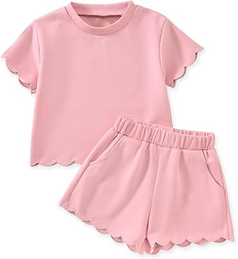 Aalizzwell Toddler Girl Summer Outfit 2-5T
