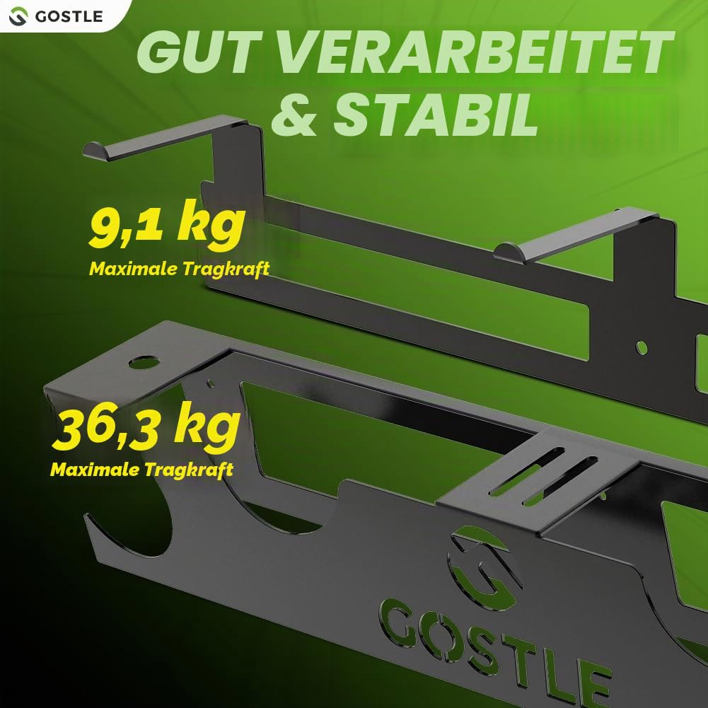 4 Bay Winkelschleiferhalter mit Scheiben, Hakenleiste, Schleifmaschinen, Elektrowerkzeuge-Halter, Aufbewahrungsregal, Wandhalterung, Organizer-Halterung für Schneider, Polierer mit