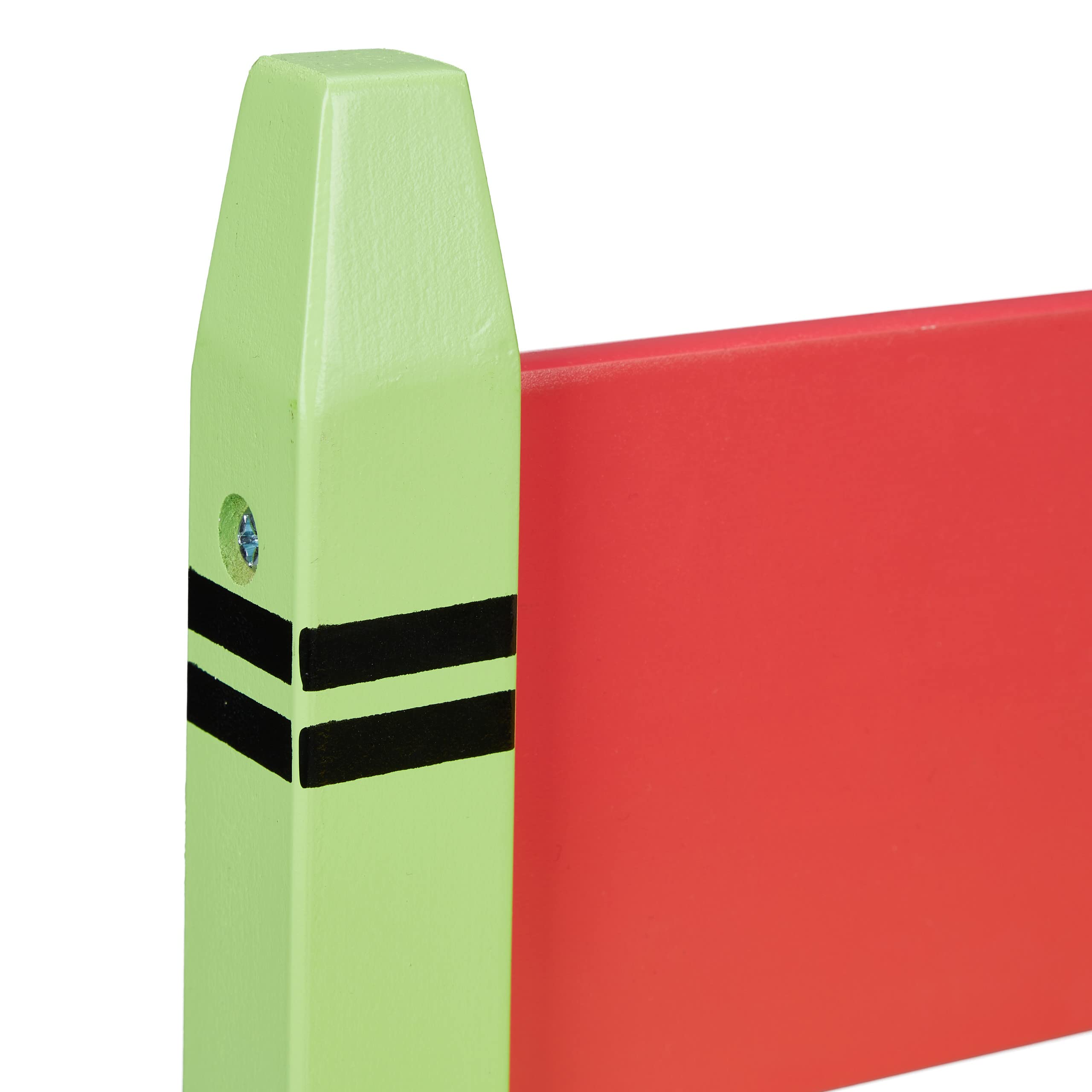 Relaxdays Panchetta con Cassapanca, Salvaspazio, con Coperchio, Cameretta Bambini, HLP 54,5x60x35 cm, MDF, Multicolore