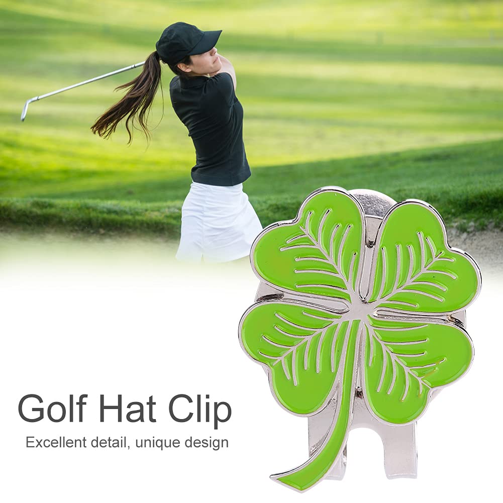 RiToEasysports Clip Gorra Golf, Magnético Seguro Soporte Marcador Bola Metal para Golfistas Partidas Entrenamiento al Aire Práctica Campo Tournaments