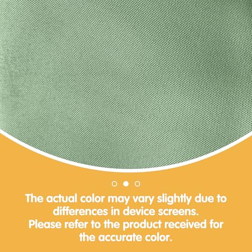 Image of BRILLMAX 10 Pack Sage Green Tablecloths 60x102 Inch for 6ft Rectangle Table | 150 GSM Polyester Fabric, 15 inch Standard Drop, Water, Stain & Wrinkle Resistant Cloth Cover for Wedding Reception Banquet Party