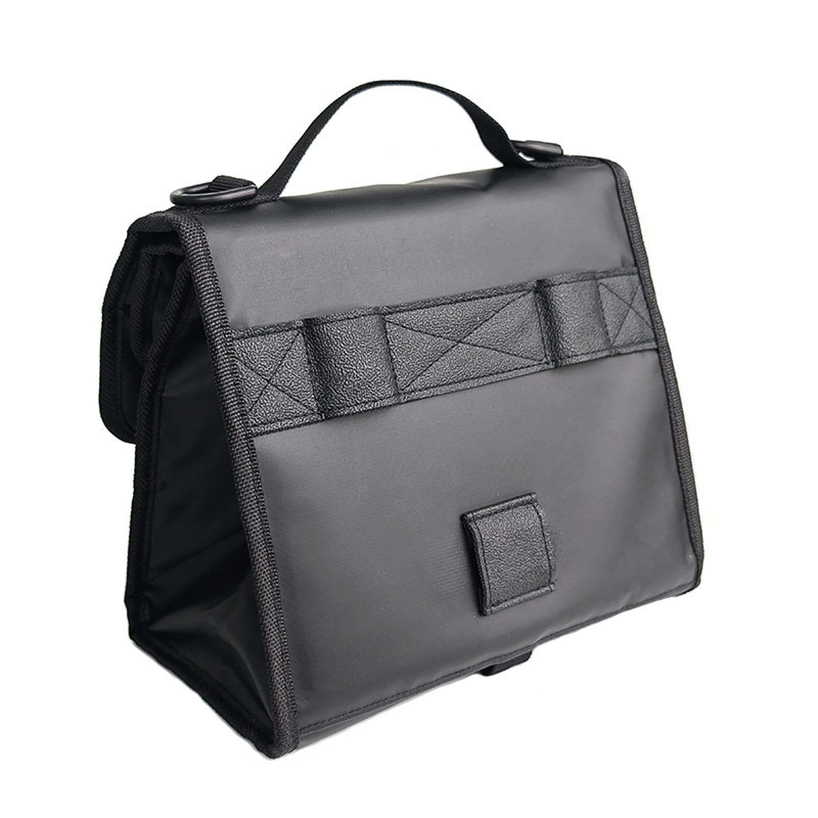 Borsa da Telaio, Borsa da Cestino, Impermeabile, Isolata, Borsa da Manubrio per Bicicletta Pieghevole