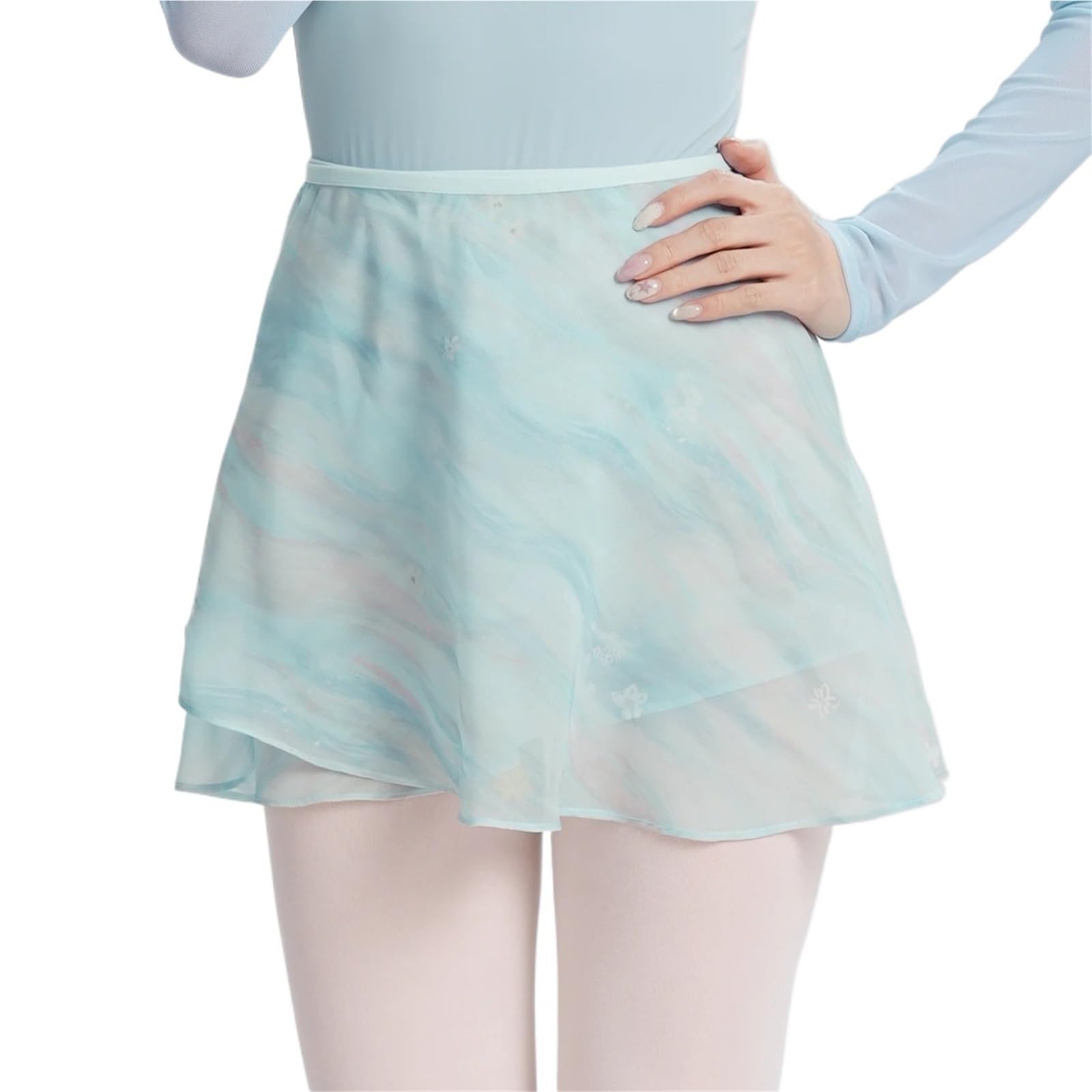 Faldas de Baile for Mujer Cortas con Cordones Estampadas | Faldas de baile for mujer, faldas cortas con cordones, falda de baile estampada, danza de rendimiento