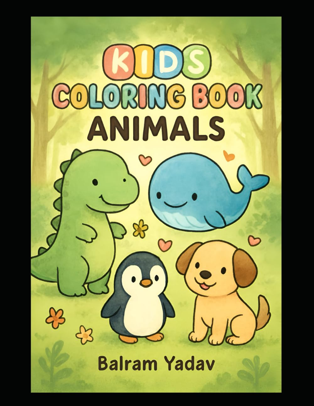 Animal Adventures Coloring Book
