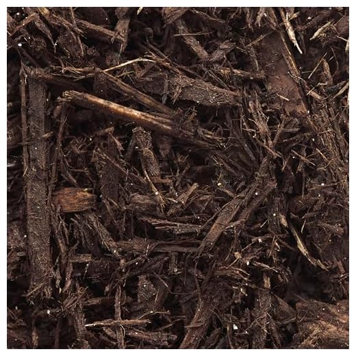 GARDENWISE Premium Brown Wood Mulch for Landscaping, Gardens, Lawns, Potting Media, and Potted Plants (0.2 CF - 4.8 L - 5 QTS)