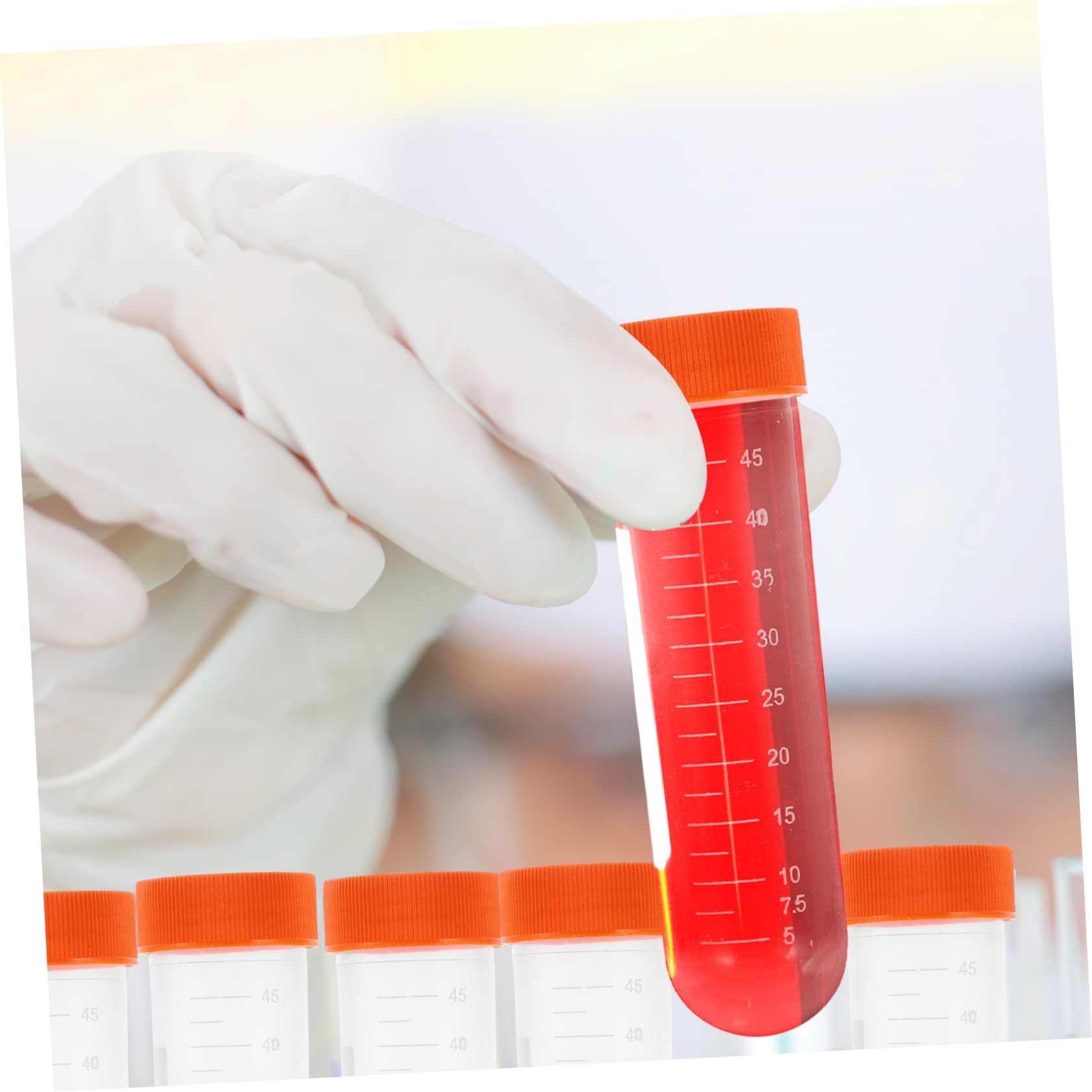 Zentrifugenröhrchen 50 Ml Kunststoff-zentrifugenröhrchen Mit Schraubverschluss Für Laborexperimente