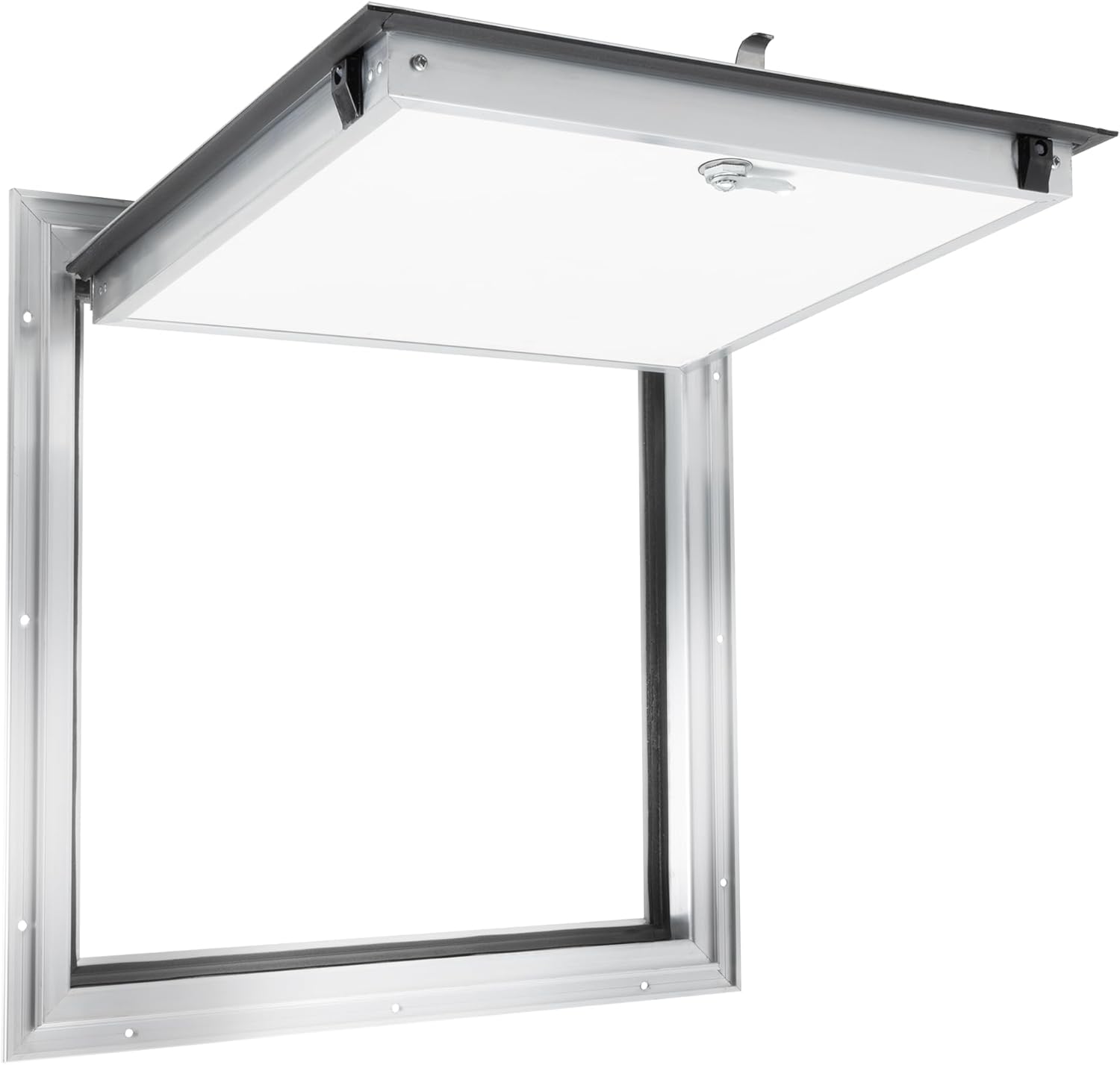 RecPro 16" W x 16" H Square RV Baggage Door | Compartment Storage | RV Storage | Trailer Storage | Camper Storage | Made in America