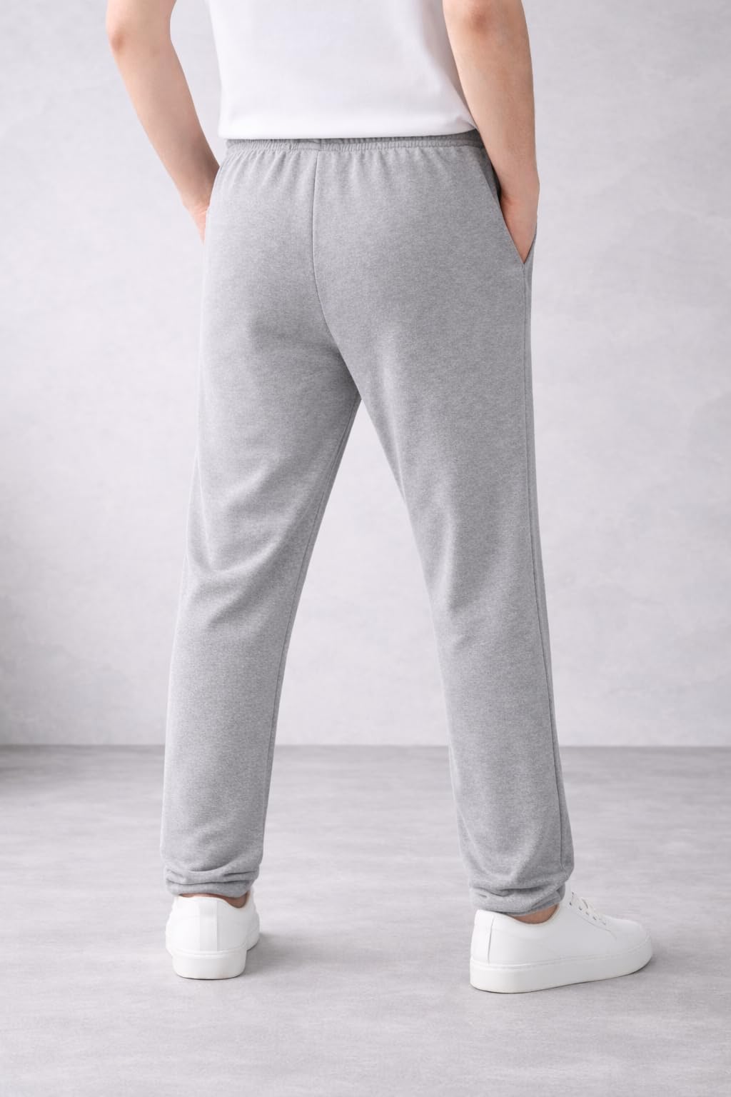 ENDEAVOUR WEAR Men's Grey Cotton Regular Fit High Rise Trackpants 3