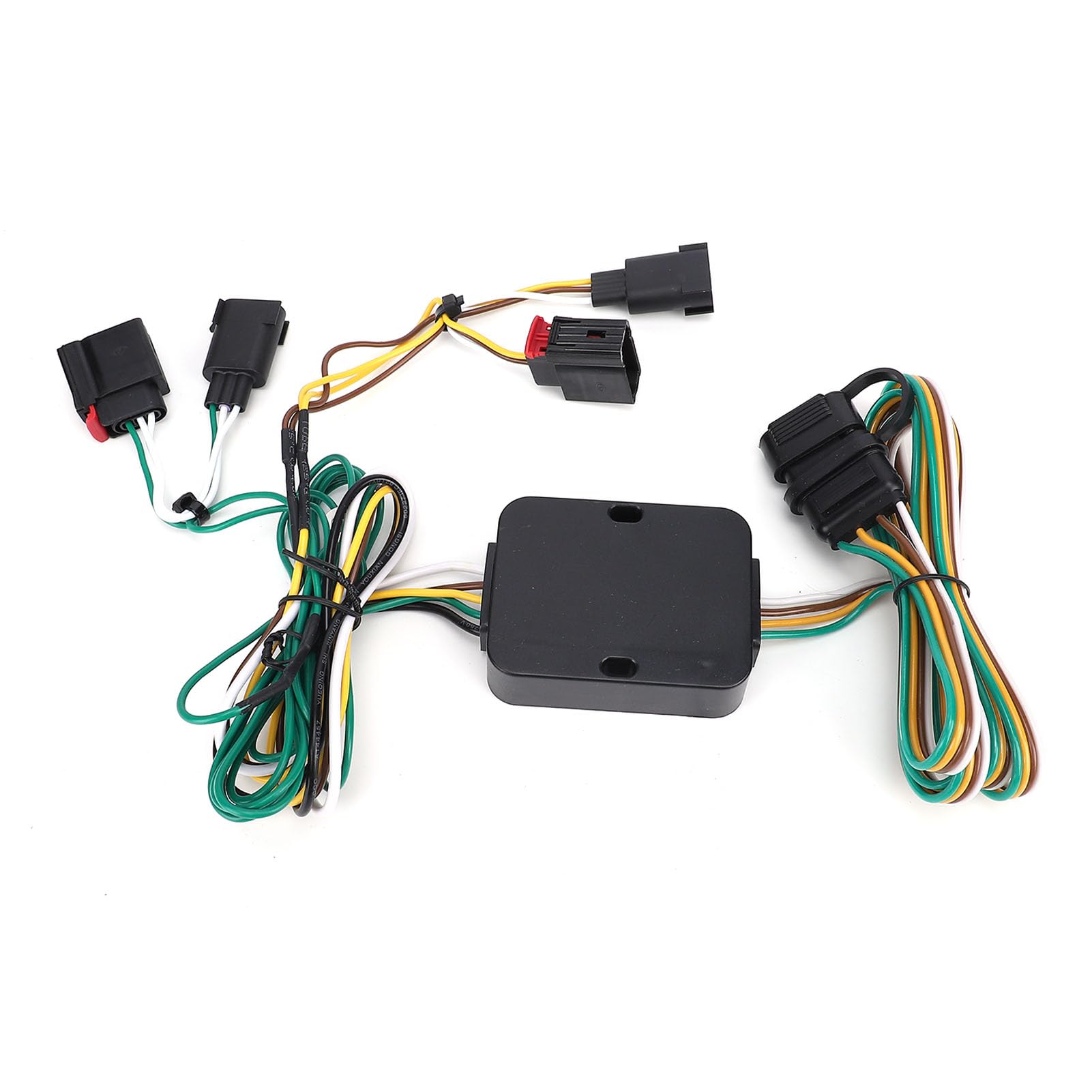 Fabater 4-poliger Anhänger-Kabelbaumsatz. Standardmäßiger 4-poliger Stecker für Grand Caravan 2008–2010. Kabelbaumstecker für Anhängerkupplung. Geeignet für Reisen Im Freien, Umzug nach Hause