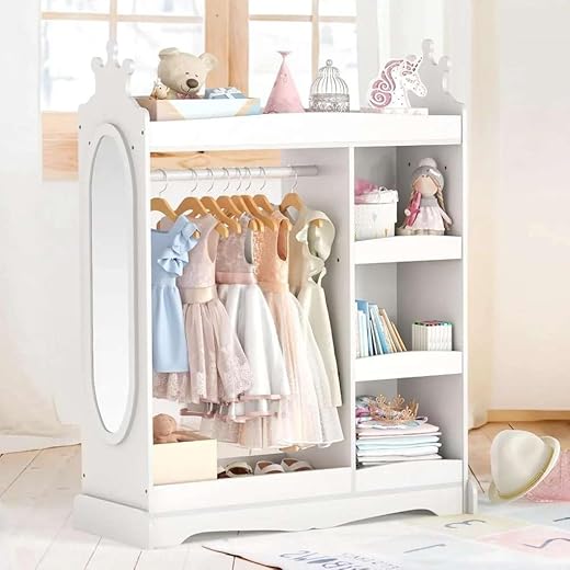Childs Costume Organizer with Mirror