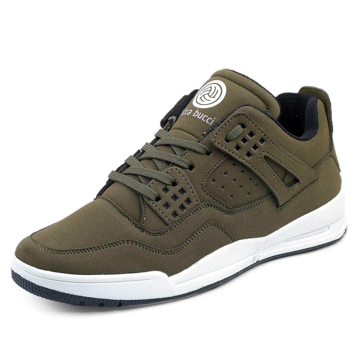 Bacca BucciMen Suede Lace Up Sneaker Shoes