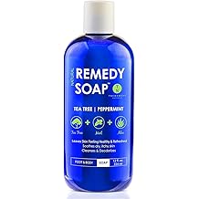 Truremedy Naturals 12 oz Tea Tree Oil Body Wash - Invigorating Tea Tree Soap with Peppermint, Aloe, Eucalyptus, Coconut and Olive Oil - Refreshing Body Wash for Men and Women - Shower Gel Cleanser