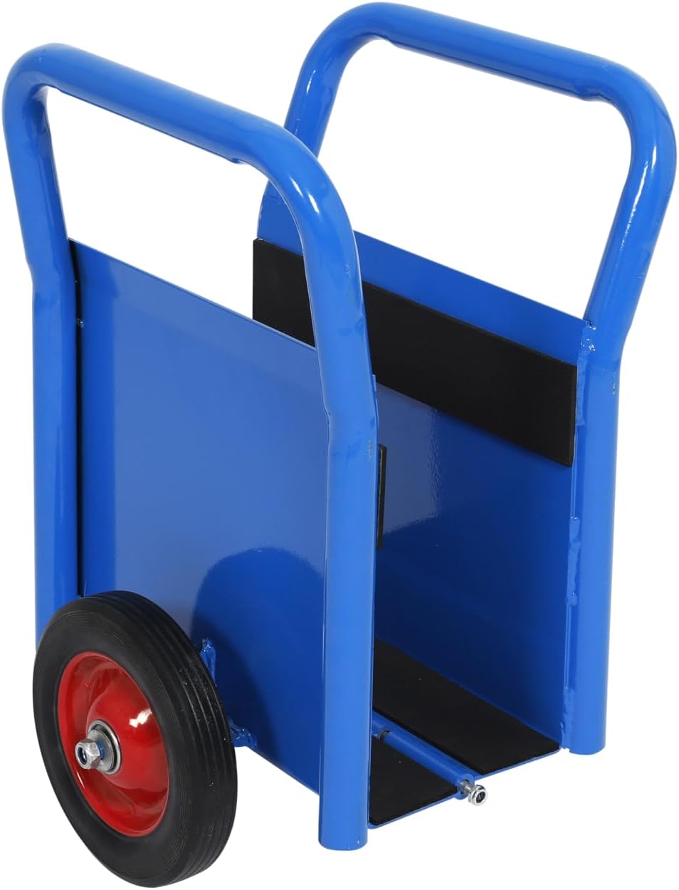 Heavy Duty Panel Dolly with Handle 10" Solid Rubber Tires Wheels Slab Dolly 1000LBS Load Capacity All Terrain Moving Cart for Drywall Sheet & Heavy Appliance