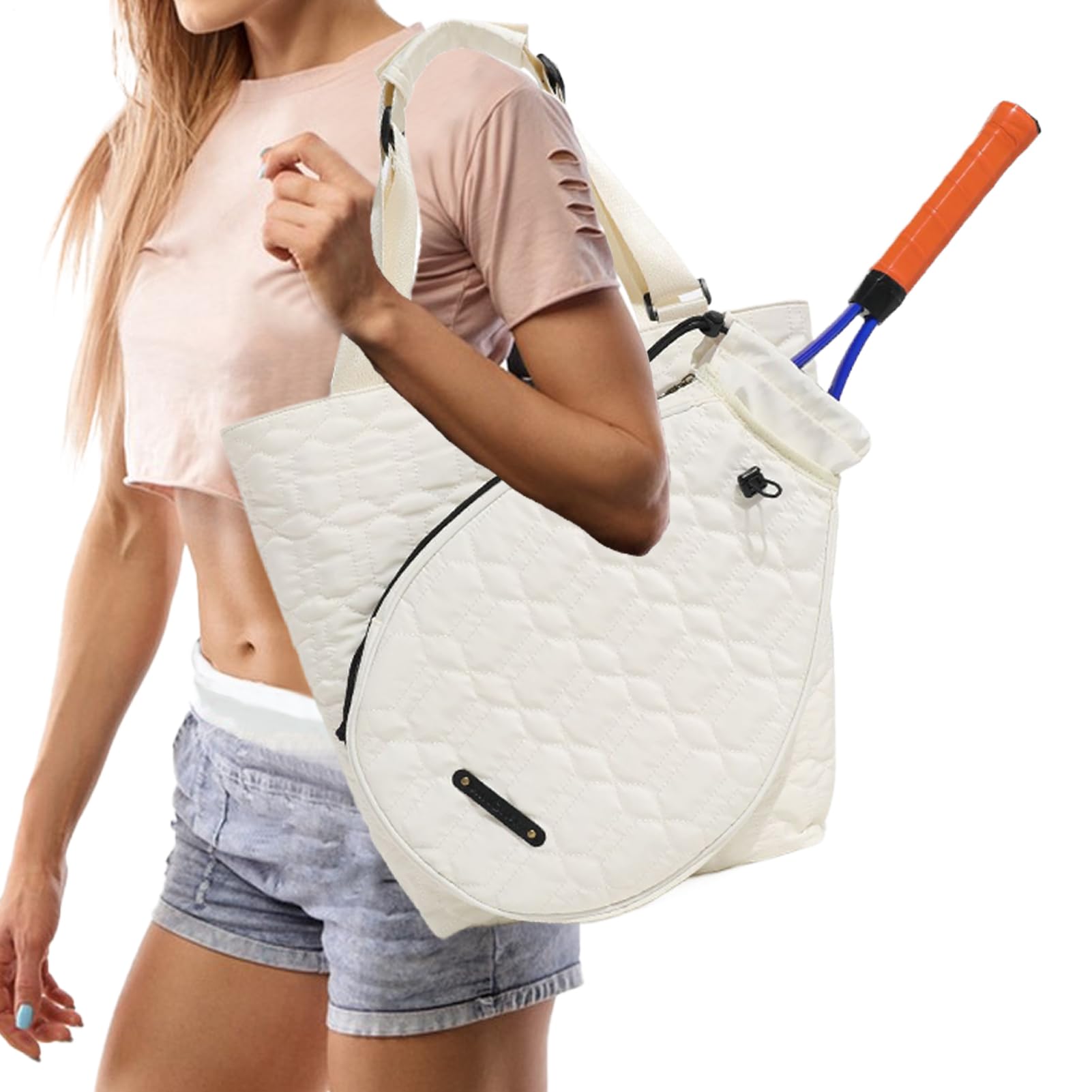de raqueta de bádminton, de bádminton, de hombro impermeable para pádel | Pickleball | de deporte para adultos, puede contener raquetas de tenis, bádmin