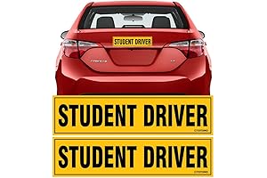 TOTOMO Student Driver Magnet for Car Sign