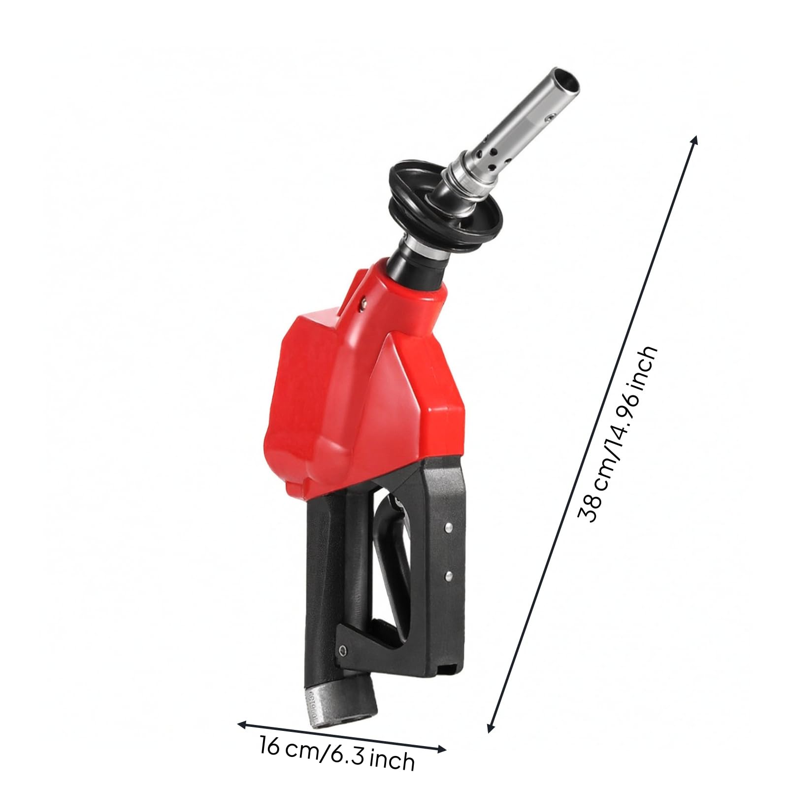 de Distribution de Carburant pour Essence Récupération de Vapeurs Soufflet Flexible Étanchéité Poignée Antidérapante Assemblage Métallique Adapté aux, size to 3