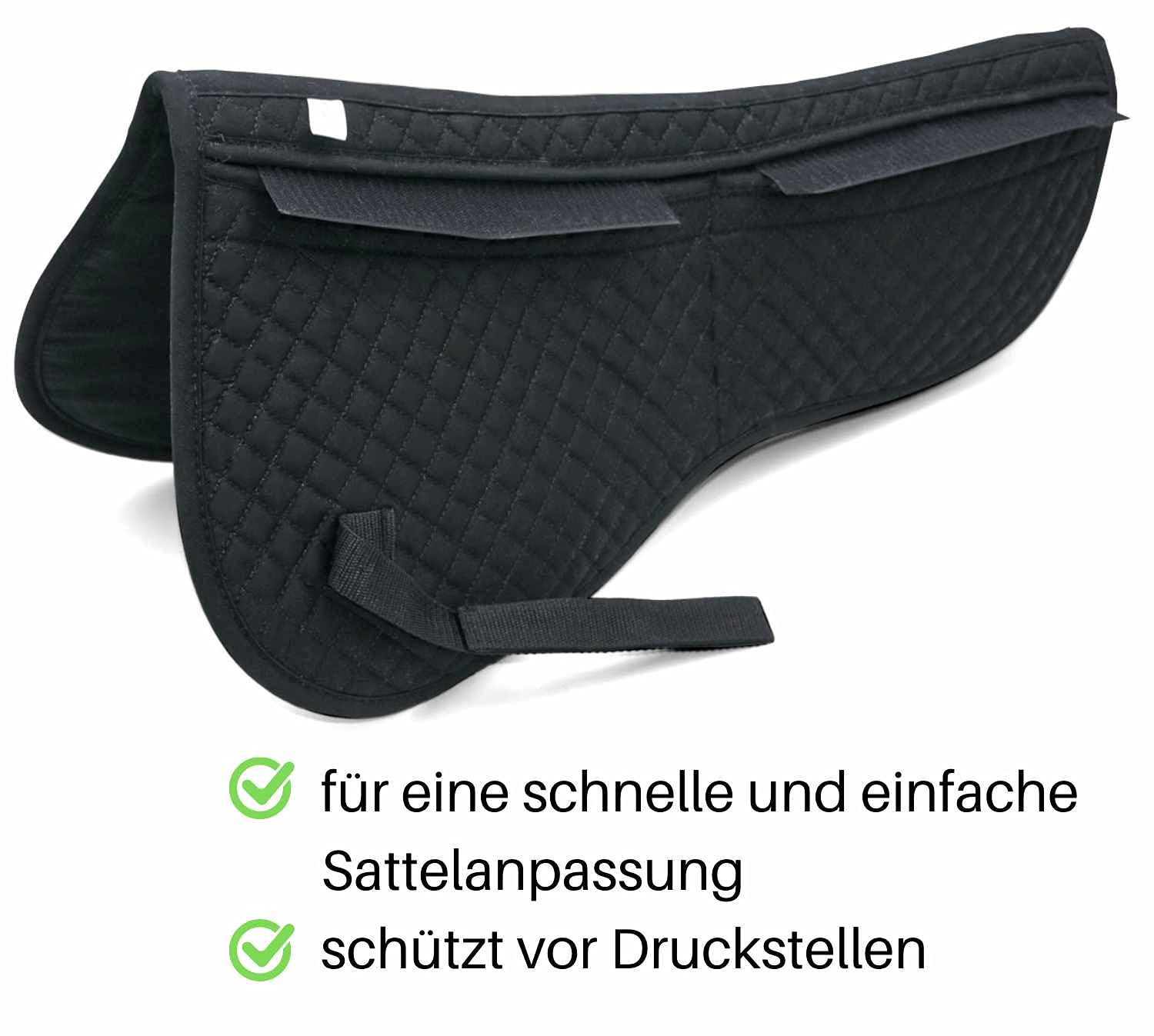 AMKA Coussin correcteur de selle avec 4 poches et inserts