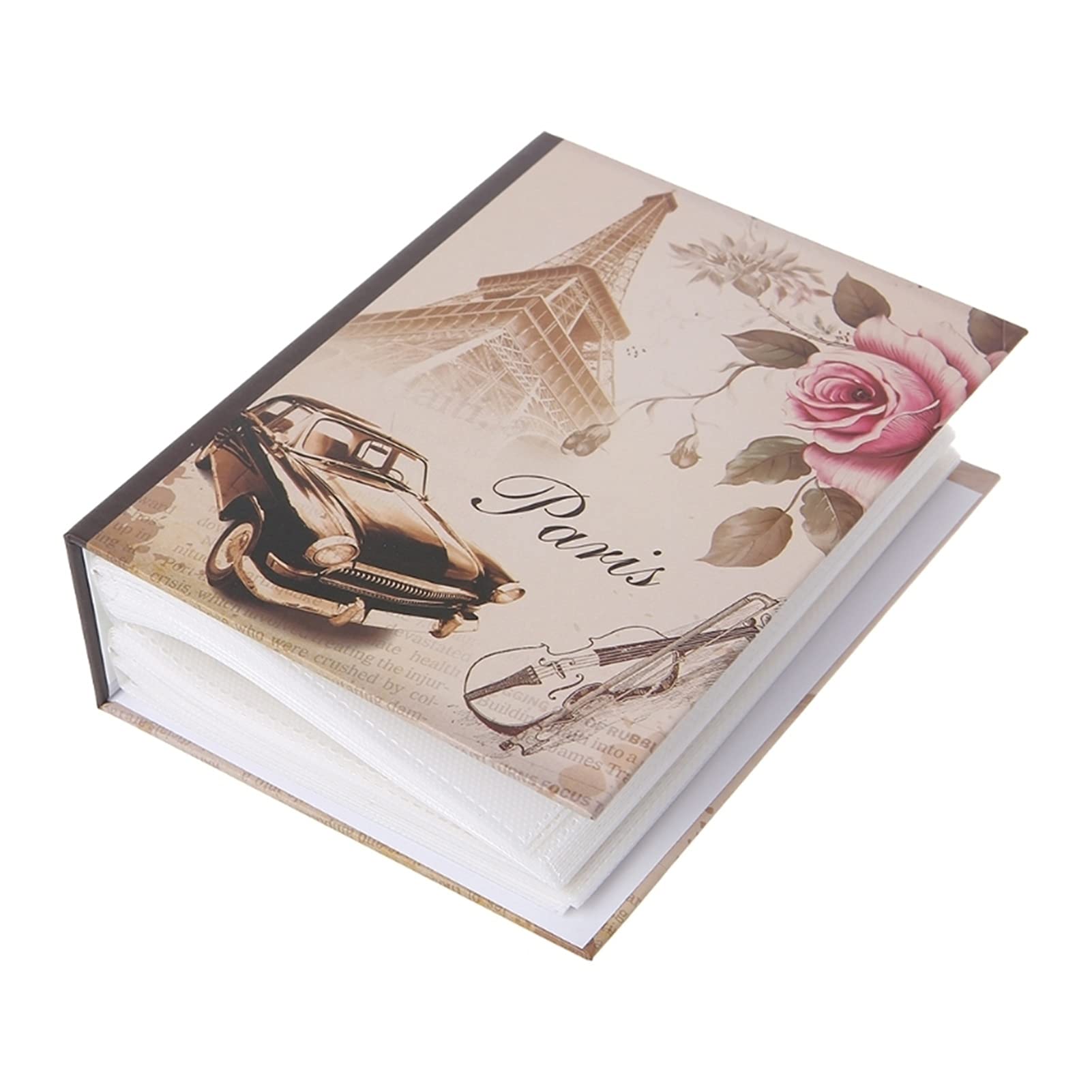 GLigeT Album fotograficzny 100 zdjęć kieszeń na zdjęcia album śródmiąższowy prezent dla dzieci nadaje się do albumów fotograficznych rodziny, albumów fotograficznych przyjaciół, albumów