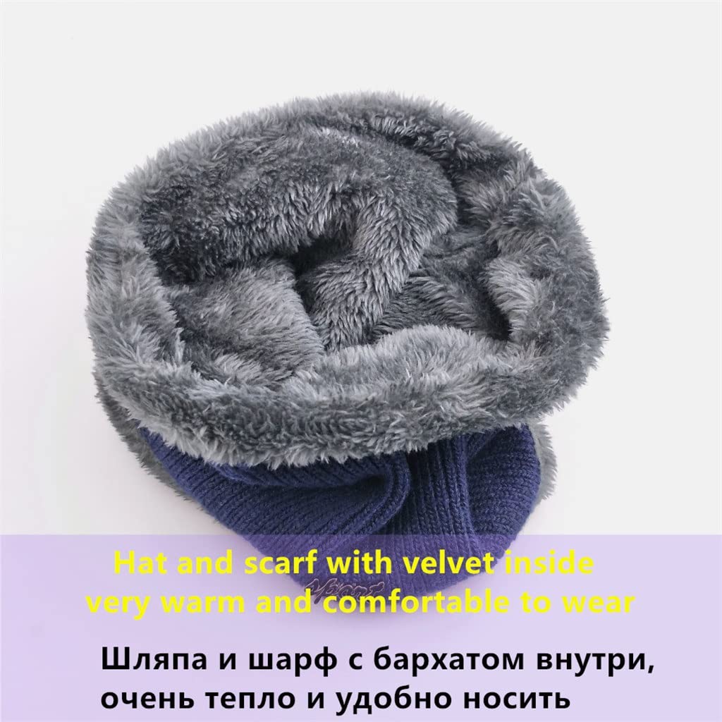 Czapki męskie czapki zimowe dla mężczyzn szalik czapka z dzianiny czapka damska czapka zimowa czapka męska Homme Bonnet (kolor: B, rozmiar: 55-62 CM)