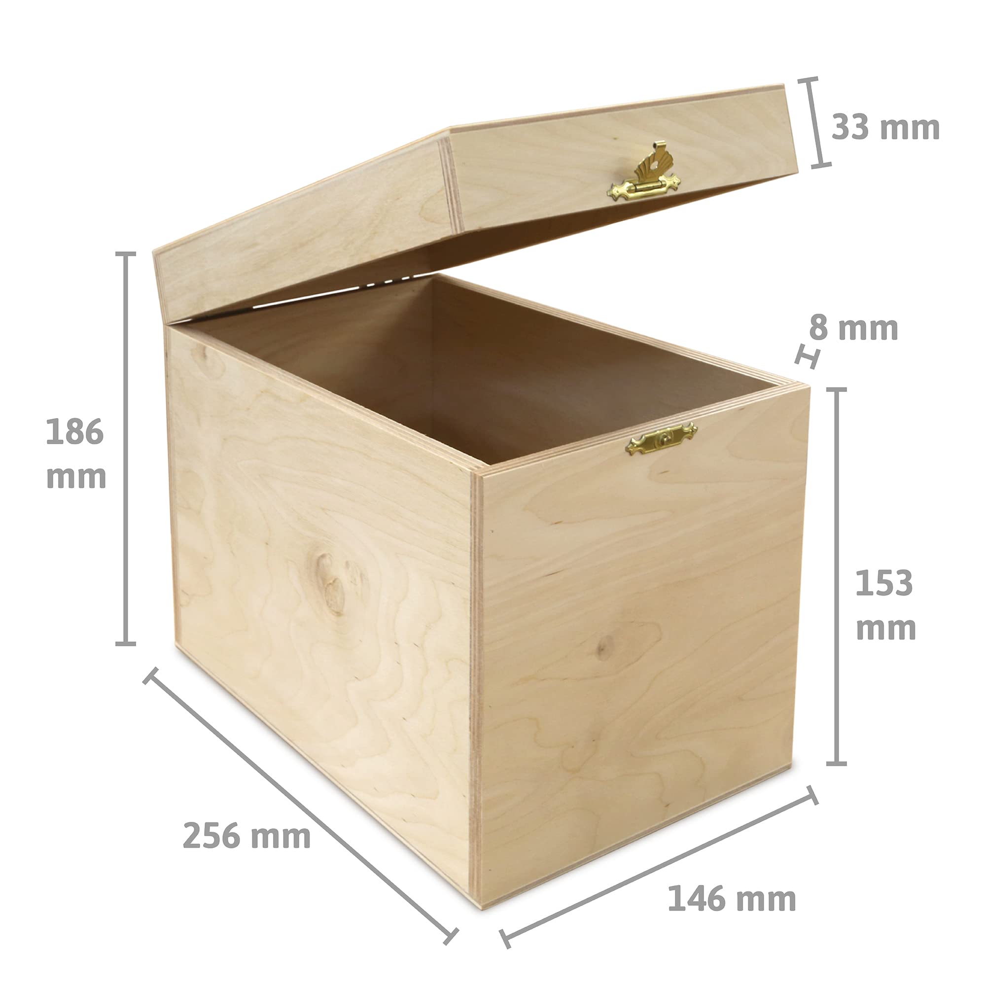 FLORTUS BIO Keimsprossen Archiv Geschenkbox SCHARF - inkl. 4 Sprossensorten | Daikon-Rettich, Radieschen, Bockshornklee & Senf | Geschenkset mit Sprossenglas | Keimsprossenbox Holzbox mit Deckel