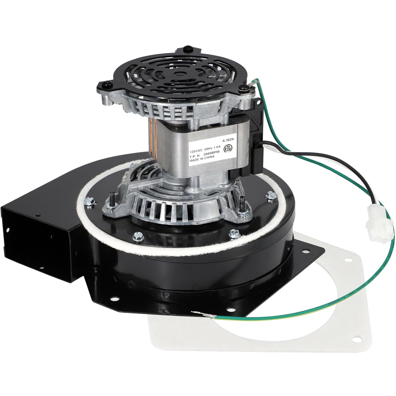 Criditpid BLW00889 Draft Inducer Blower Motor Fits Trane and American Standard Furnace, Replaces for BLW01437, BLW00473, BLW01312, BLW00888, BLW00887, BLW00869, BLW00522.