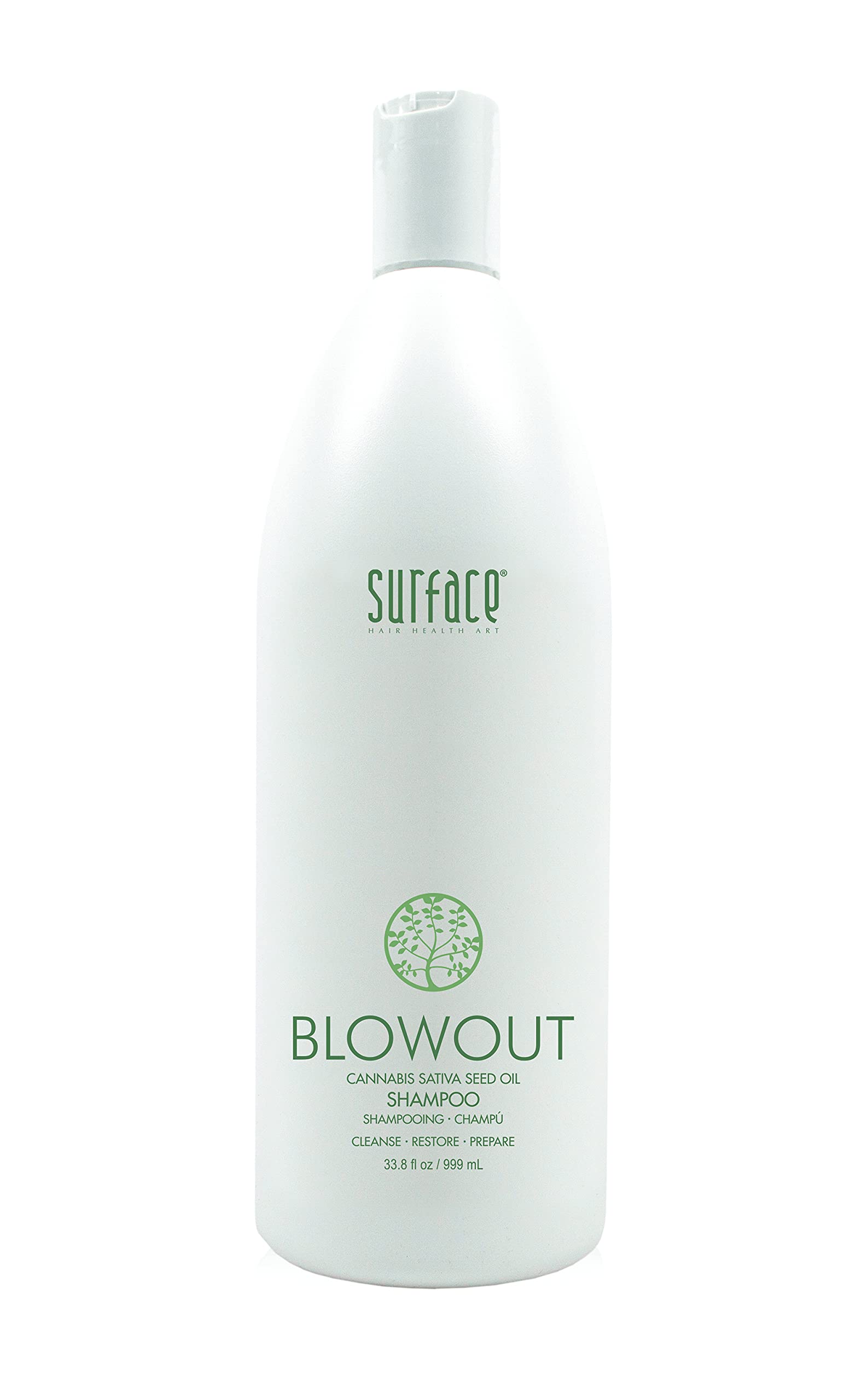 Surface Hair - Blowout Shampoo – Organic Shampoo for Women and Men, Heat-Resistant with Babassu Oil for Longer Lasting Blowouts