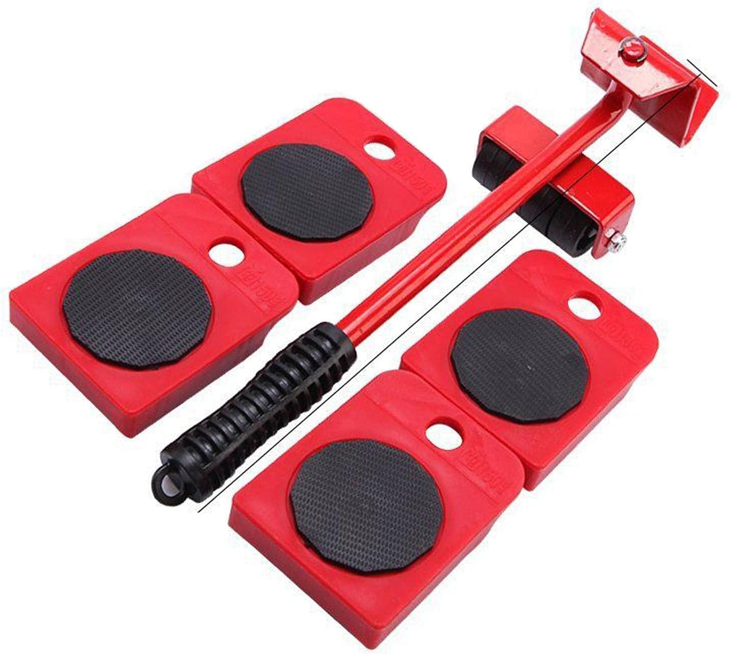 NC Furniture Lifter Heavy, Furniture Lifter, Mover Transport Set With 4 Mover Sliders Kit, Furniture Moving Portable Heavy Lifting Device For Easy And Safe Moving For Sofas, Couches And Refrigerators