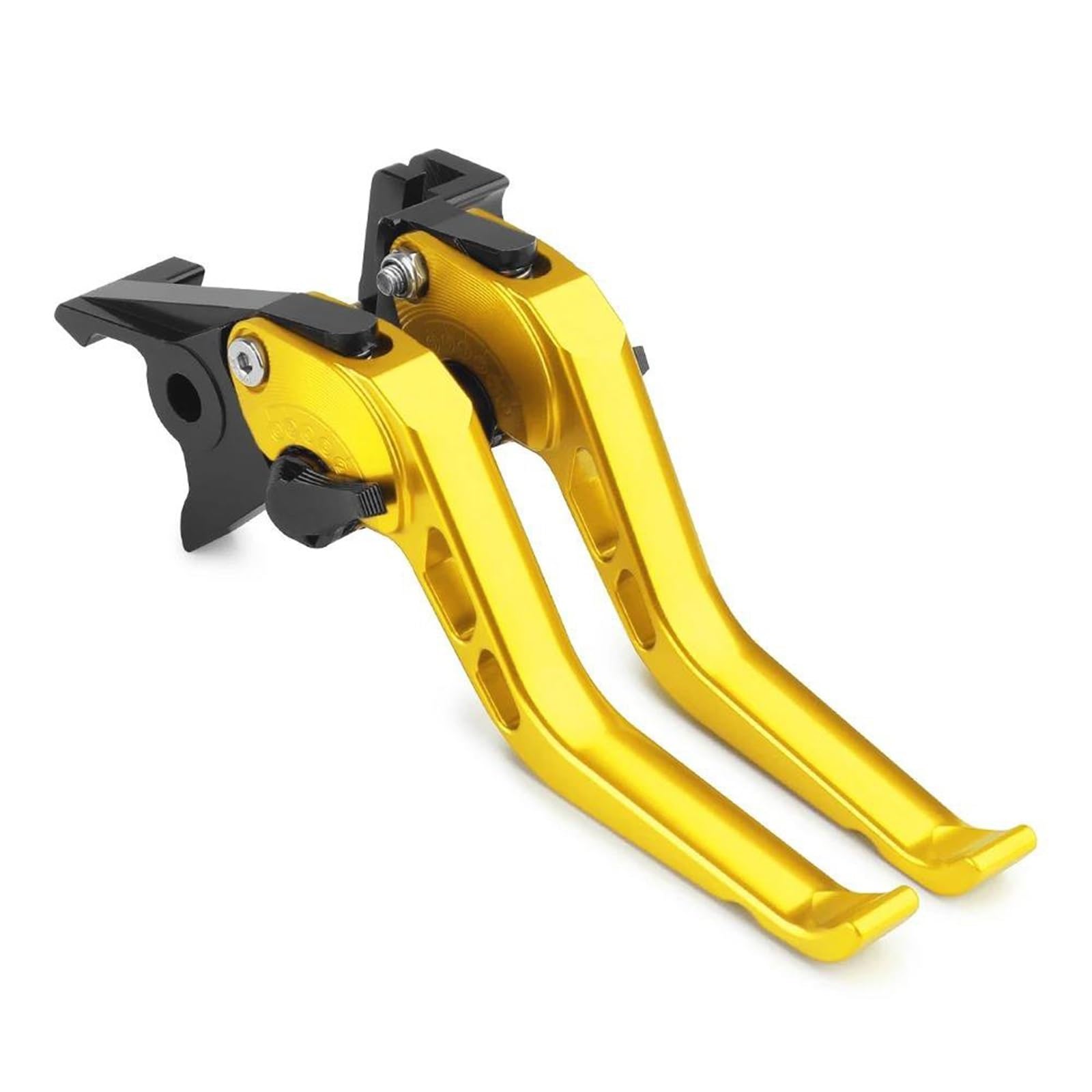 GQUIKGW Replace Motorcycle Parts Clutch Brake Levers Handles Set Adjustable for CBR400R CBR500R CB400X CB500F/ X 2022-2024(Yellow)