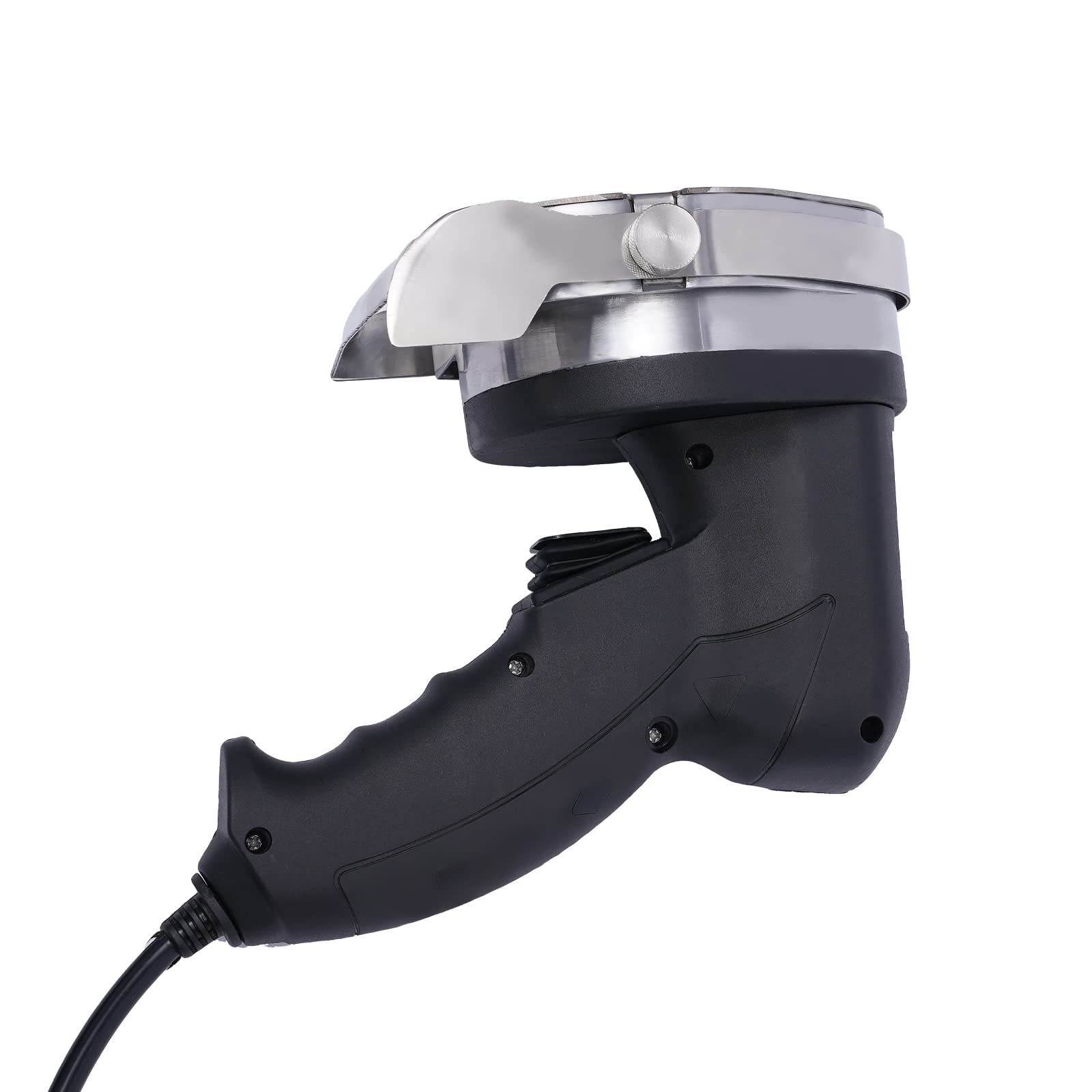 Cuchillo eléctrico giroscópico de acero inoxidable, cortador de kebabschneider 1-8 mm, grosor de corte 80 W, 220-230 V