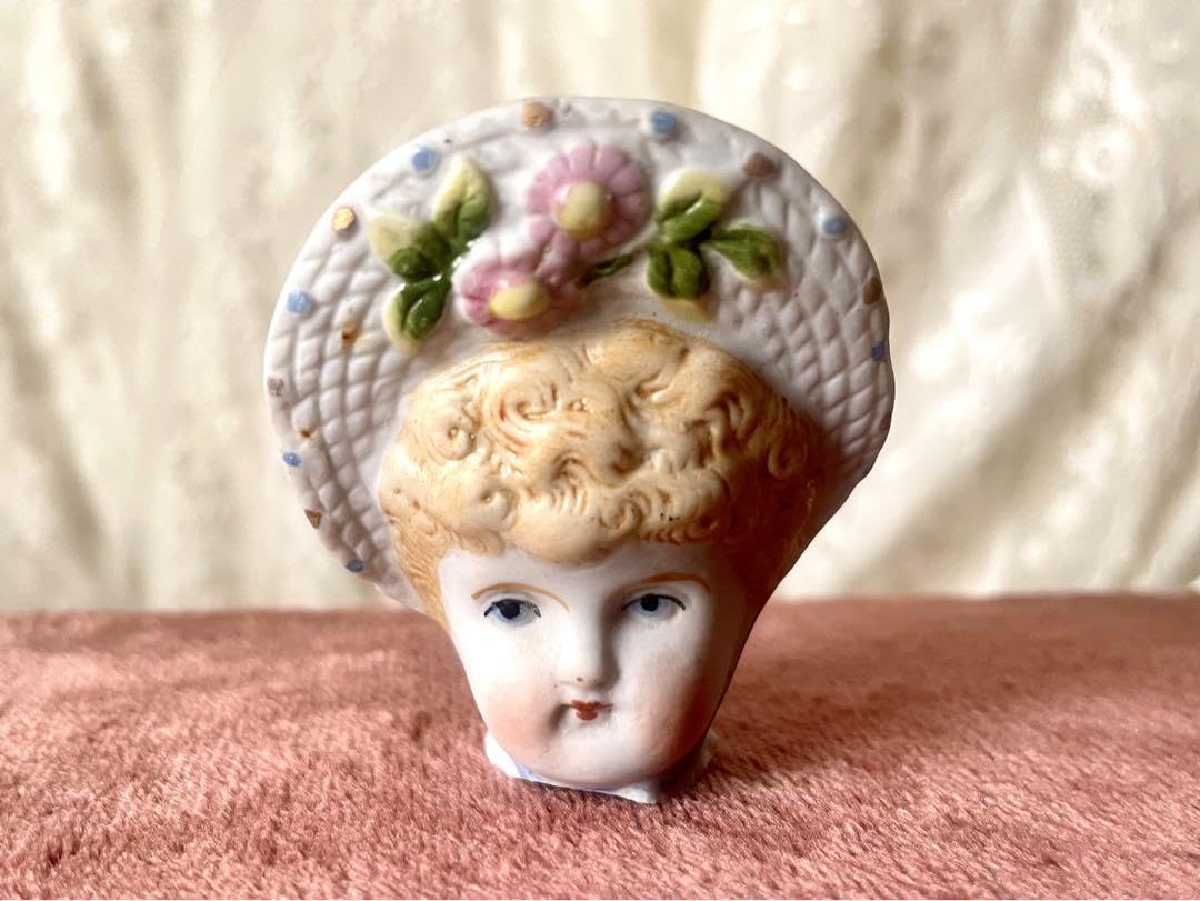19世紀ビスクドールヘッド①フランスアンティーク　ドイツアンティーク　陶器人形 Amazon | 19世紀ビスクドールヘッド①フランスアンティーク ドイツ