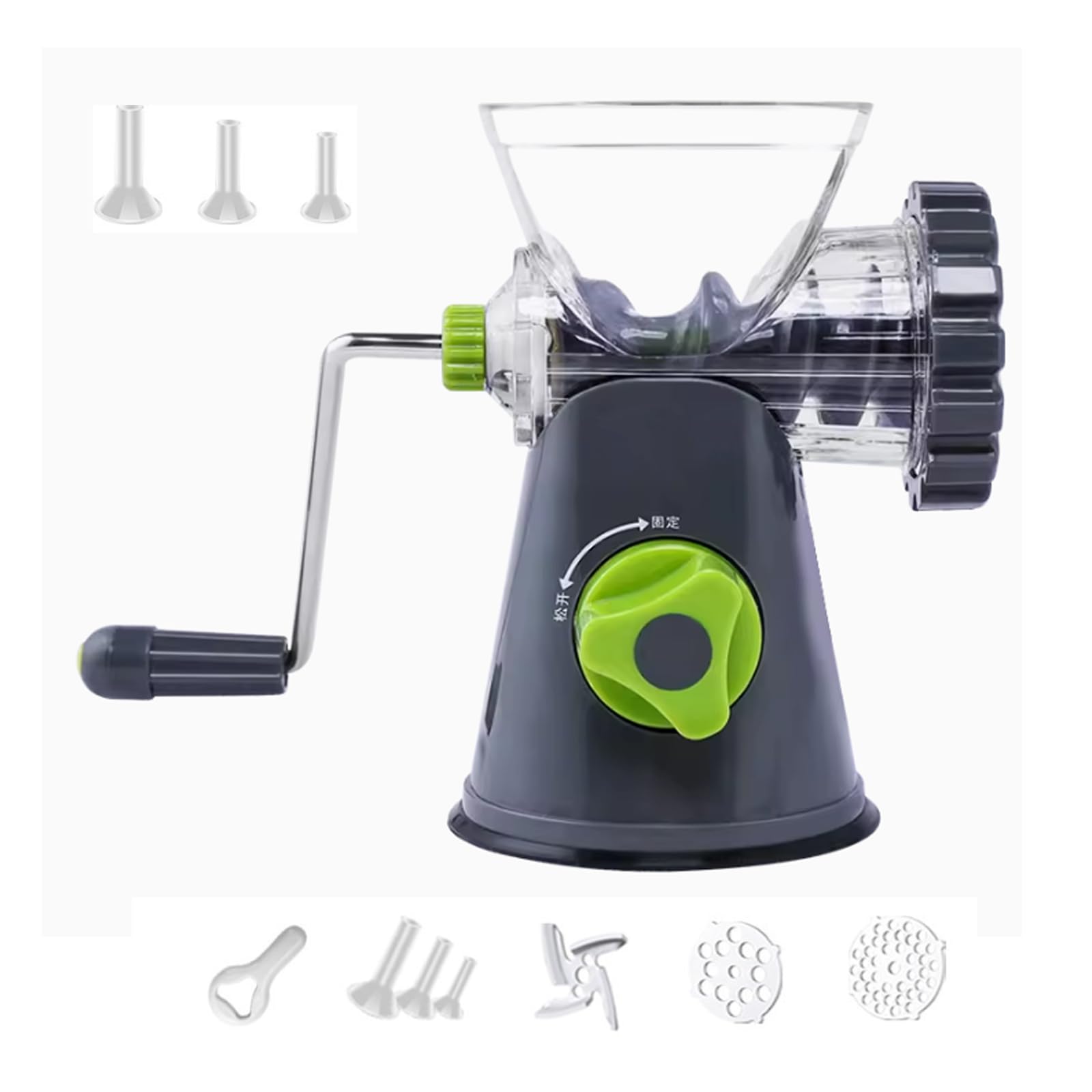 Set 3 Accessori Pasticceria Per Tritacarne - 8 Forme Biscotti - Kit Decorazione Dolci Natale - Foto 6