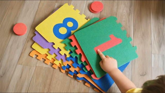 Amazon.com: Hopscot Playmat Kids Foam Play Mat,Soft & Non-Toxic