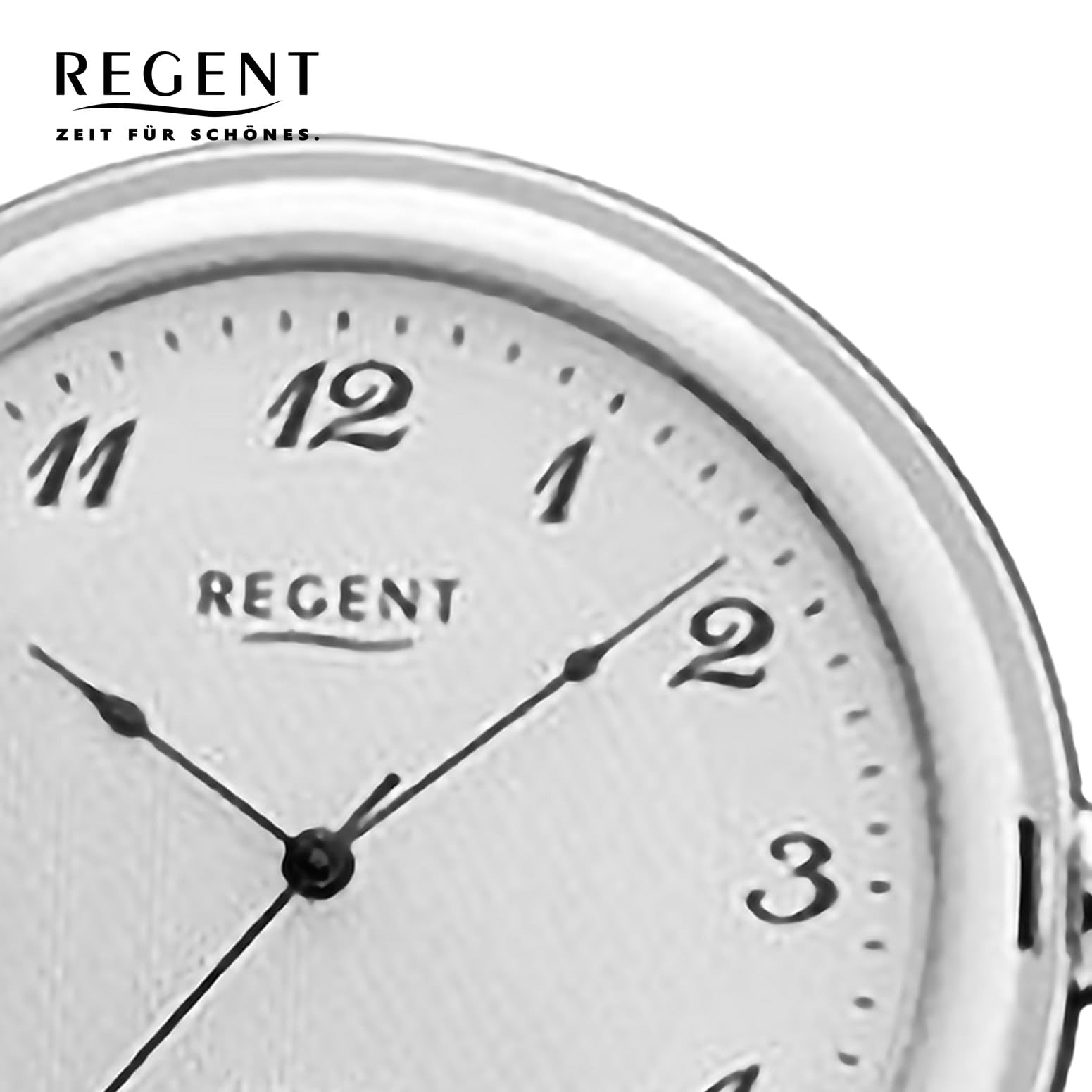 REGENT Orologio da tasca da uomo Savonnette 50 MM meccanico a carica manuale numeri arabi