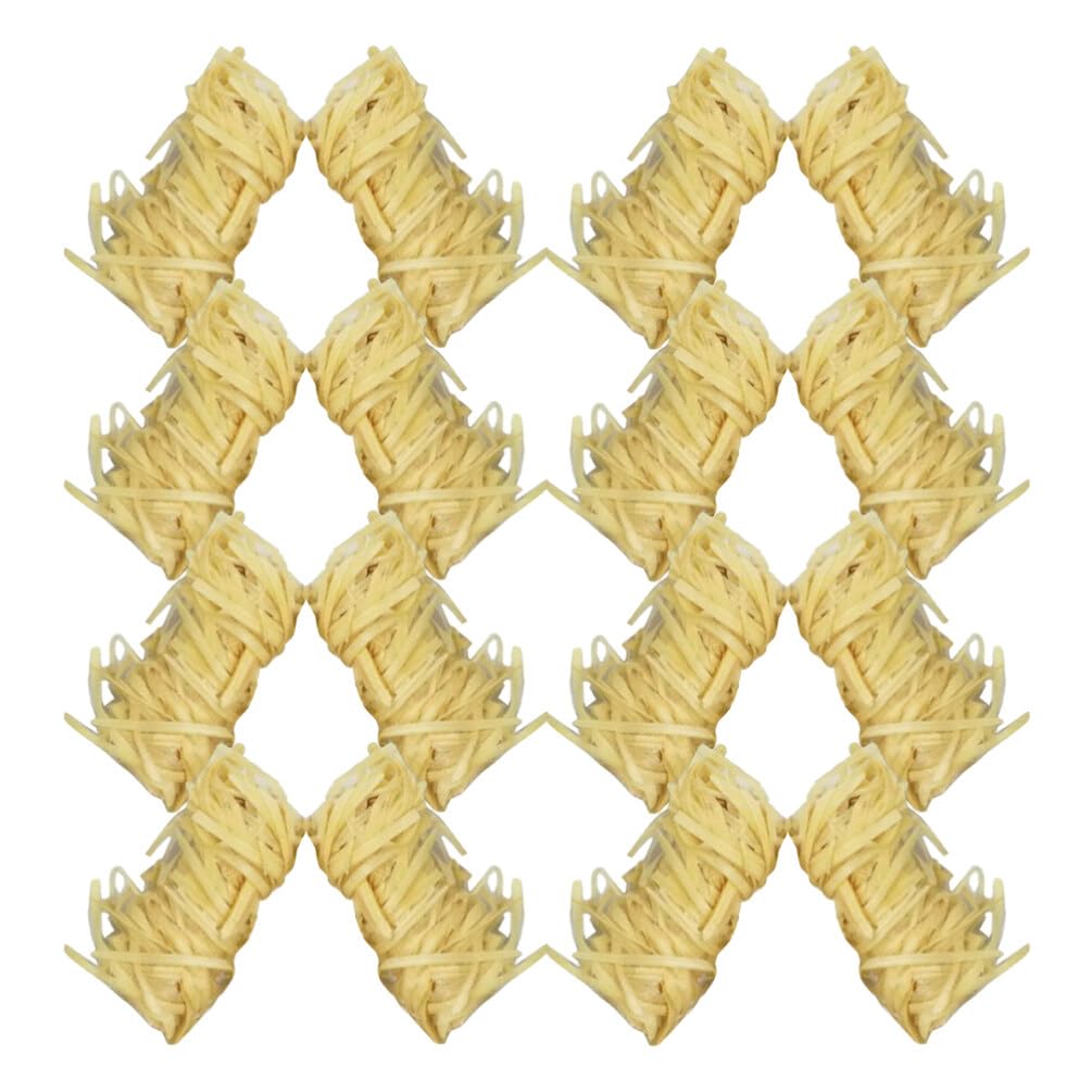 BESPORTBLE Roll Fire 32pcs Natural Wooden Firelighters Perfect for Camping Barbecues Emergency