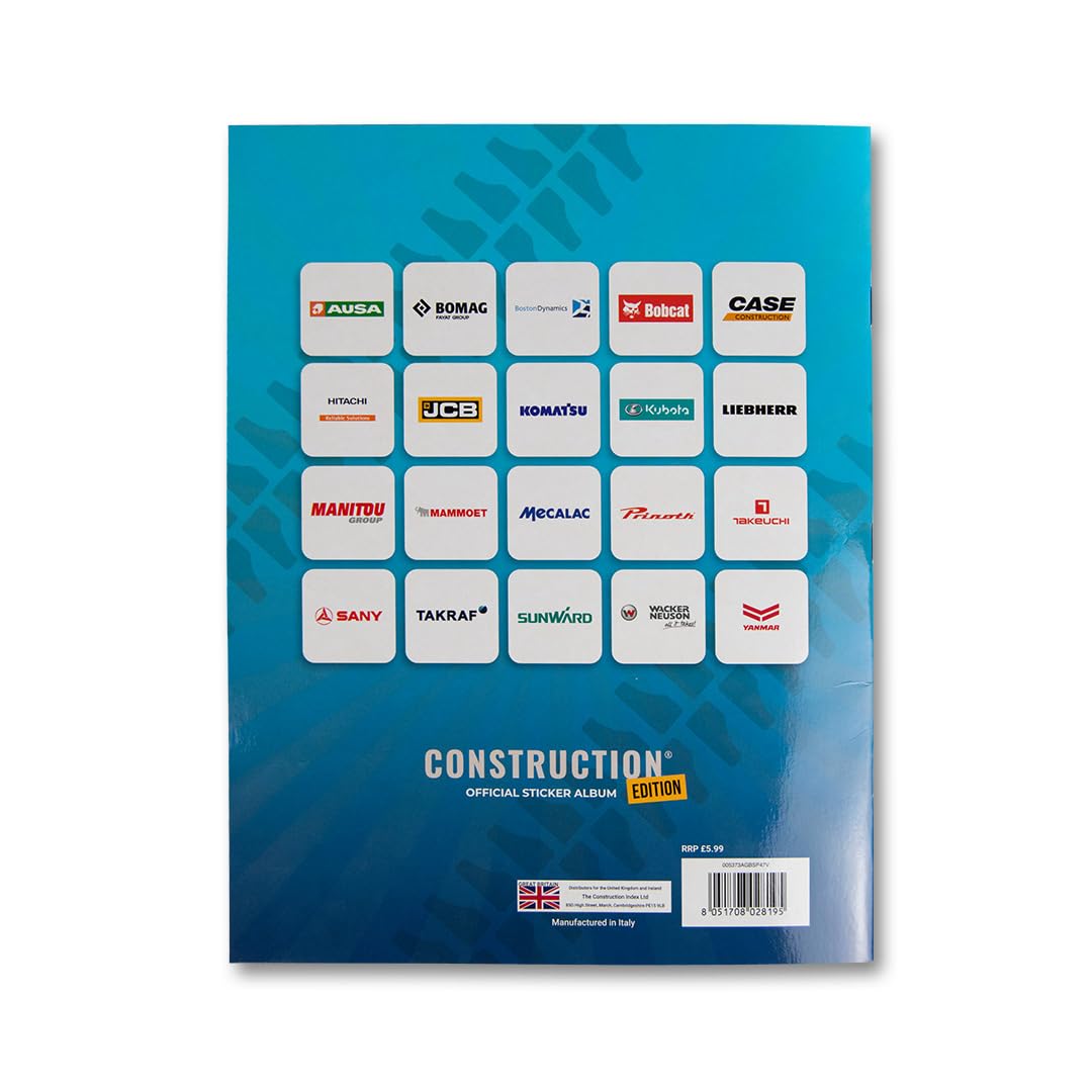 Construction Edition Official Sticker Album Starter Pack, Yellow, Eén maat - Image 4