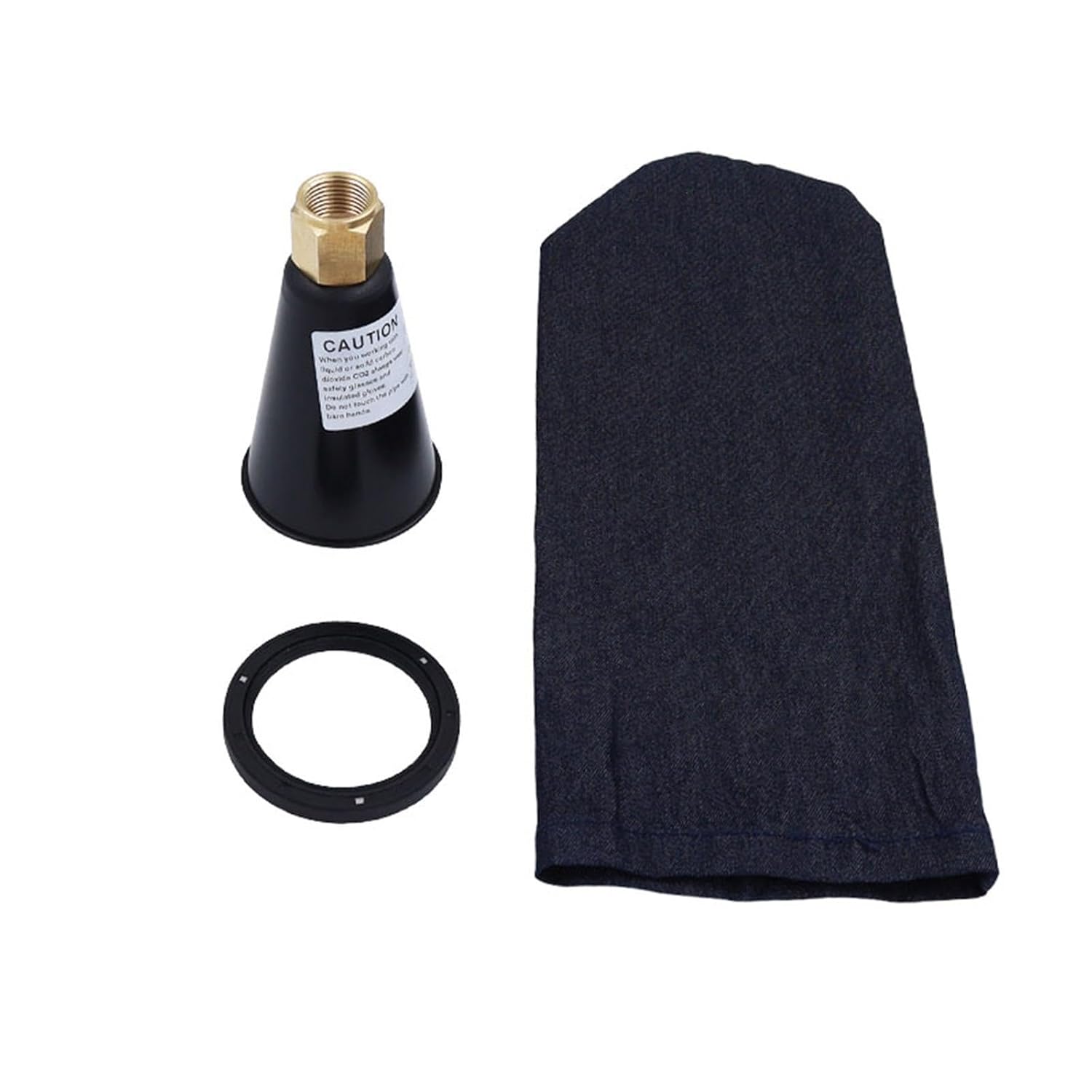 Portable Dry Ice Maker for Household Use CO2 Cylinder Adapter Machine for Food Preservation and Cooling Industrial Tool