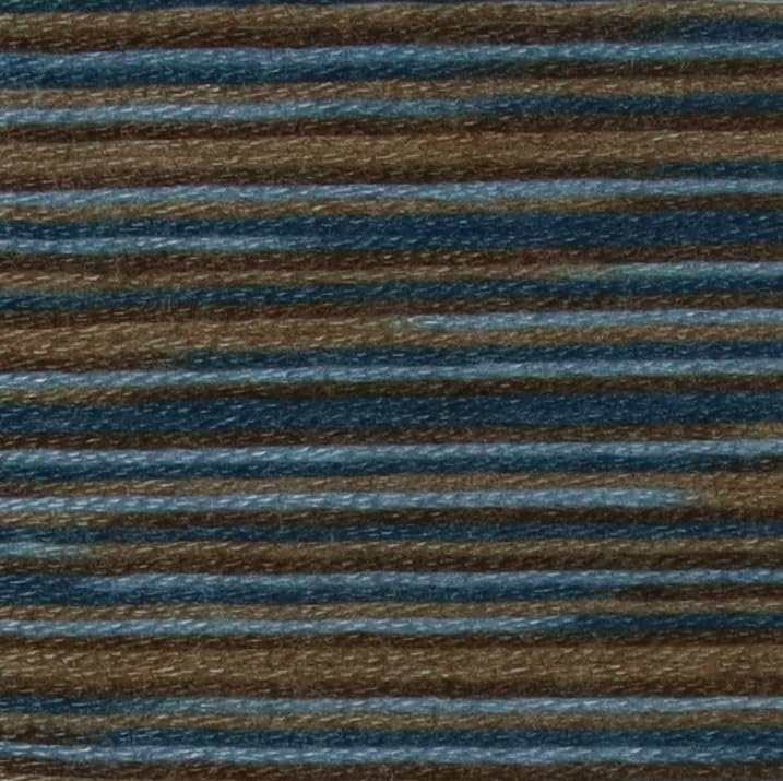 Image of KCS Big skeins of 25 Meters Size 25 Color Variegated Cross Stitch Stranded Threads,6 skeins,4515