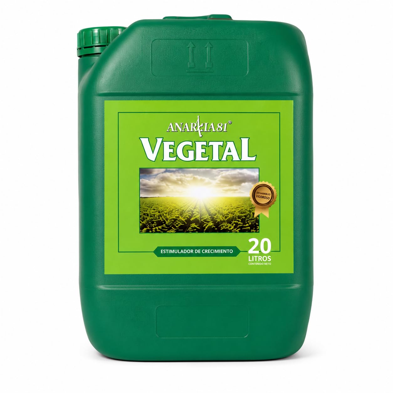 VEGETAL 20 L – Fertilizante de Crecimiento para Plantas Abono Base Completo para Desarrollo Vegetativo Vigoroso Follaje Verde Intenso Cultivo Interior y Exterior - Anarkia81