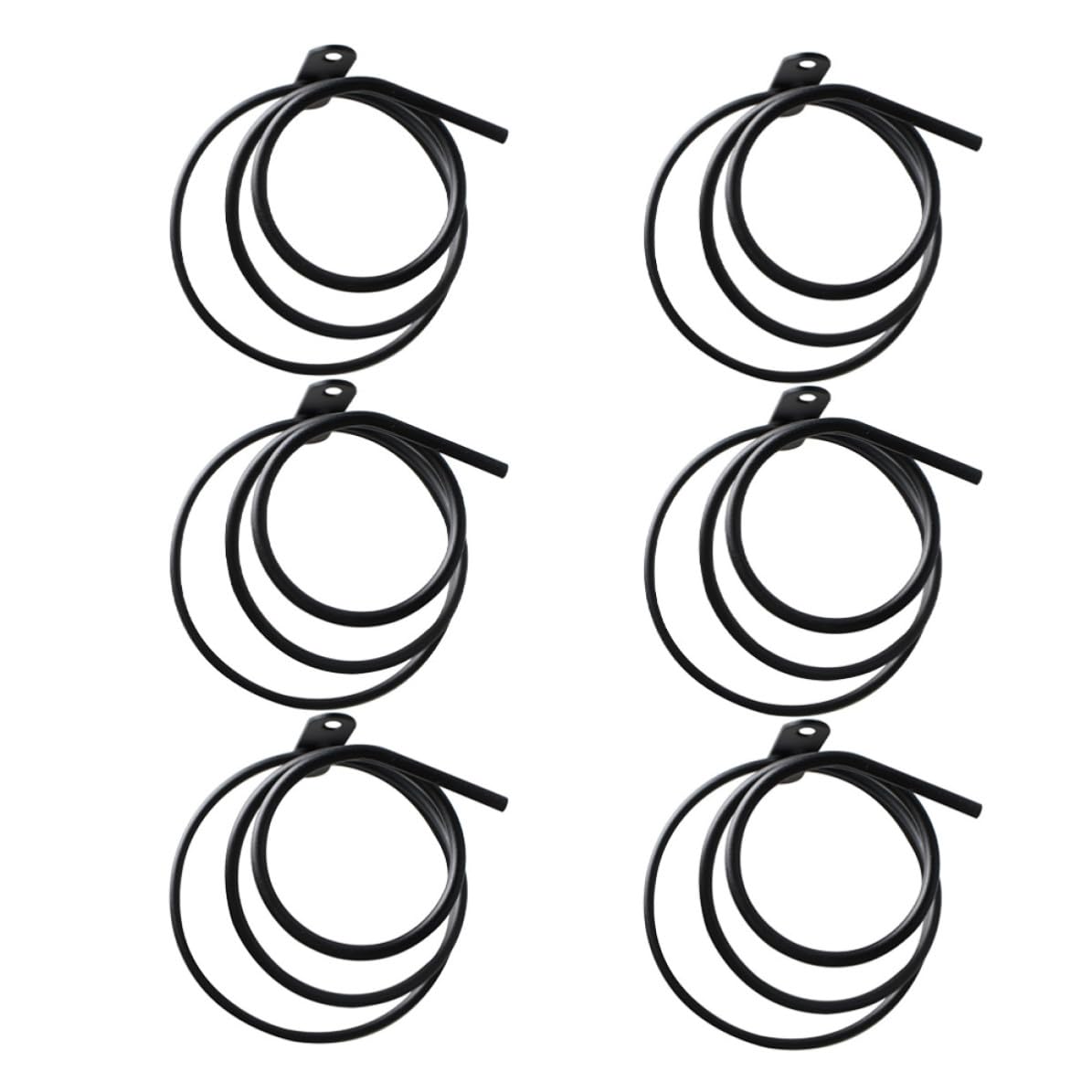 Casier à vin mural en fer Didiseaon (lot de 6) pour rangement bouteilles