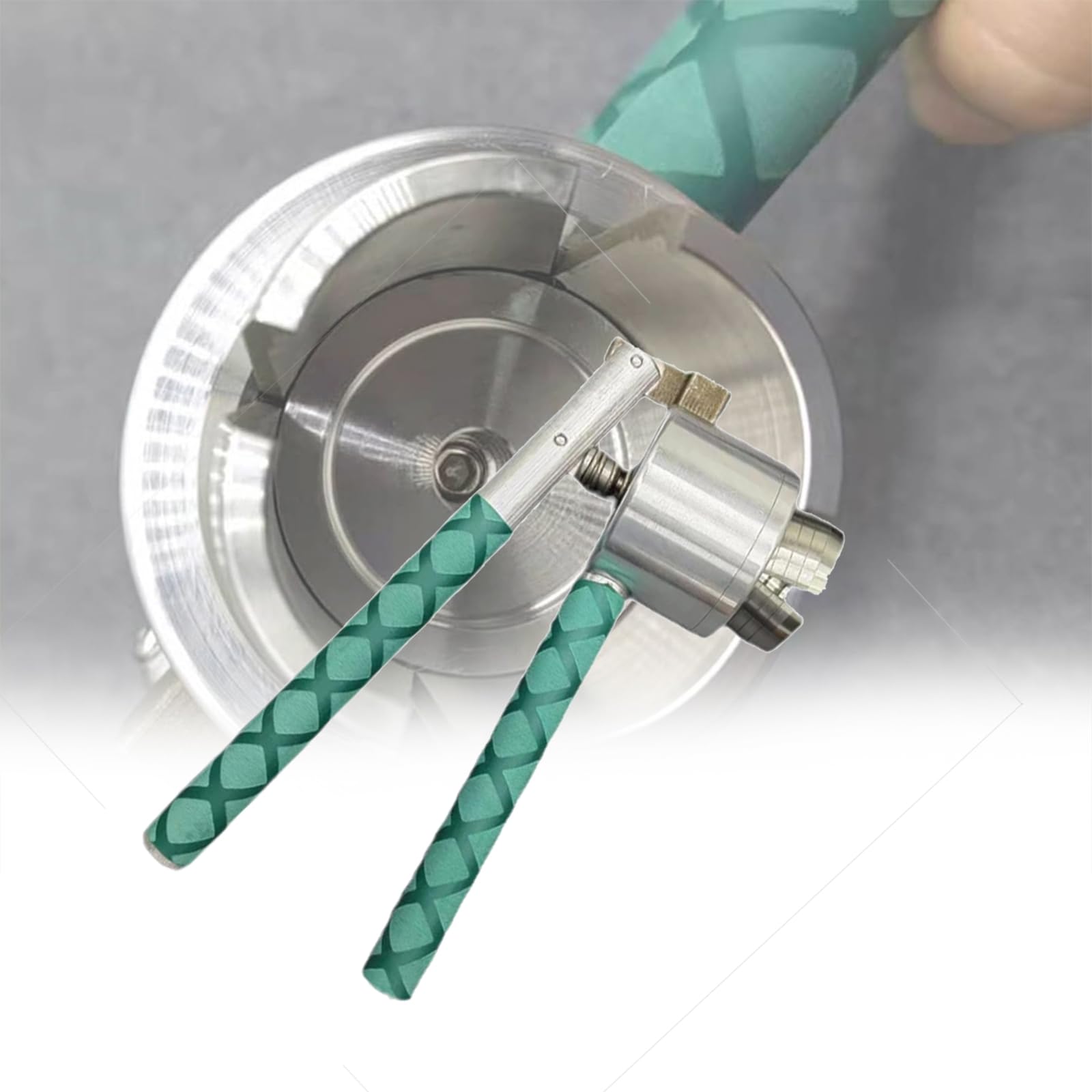 Sertisseuse manuelle pour flacons de 30 mm offrant une bonne étanchéité en aluminium robuste