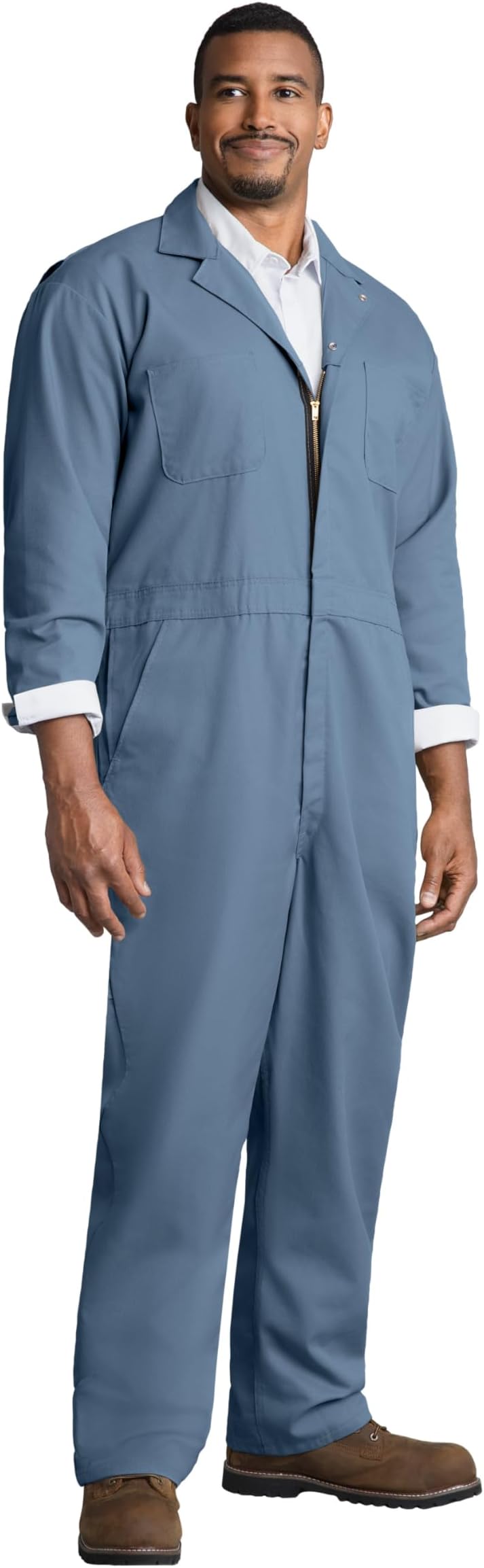 mens Twill Action Back Coverall Work Utility Coveralls (pack of 1)