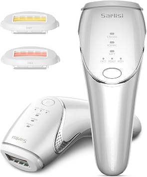 Hair Removal Device, Full Body Hair Removal, Advanced Technology, Soft Cool Air Type, Instant 0.2 Seconds, IPL Light Hair Removal Device, For Home Use, 3 Adjustable Levels, Double Flash, Unlimited Irradiation, Continuous Irradiation, Light Epilator, Light Beauty, Unisex, For Men, Mustaches, Painless Hair Removal, Lightweight, VIO Compatible, Manual / Automatic Mode, Light Beauty Device, Home / Travel Tension