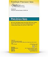 Vista 3 de Freestyle Precision Neo Tiras de prueba de glucosa en sangre, 50 tiras